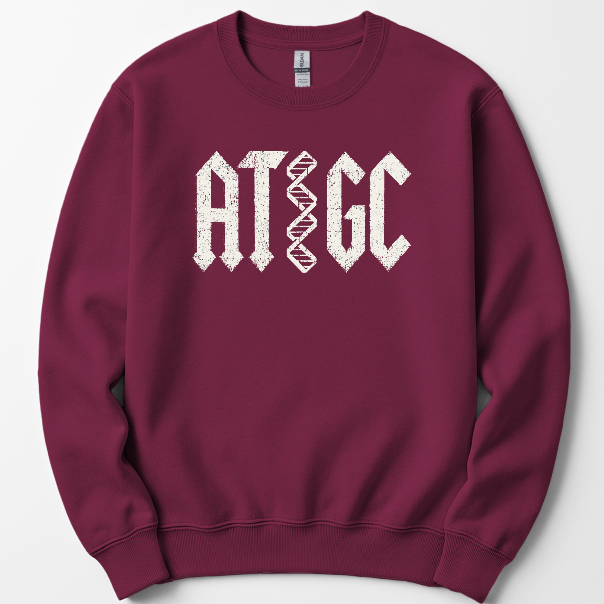 ATGC Molecular Biology sweatshirt — Maroon