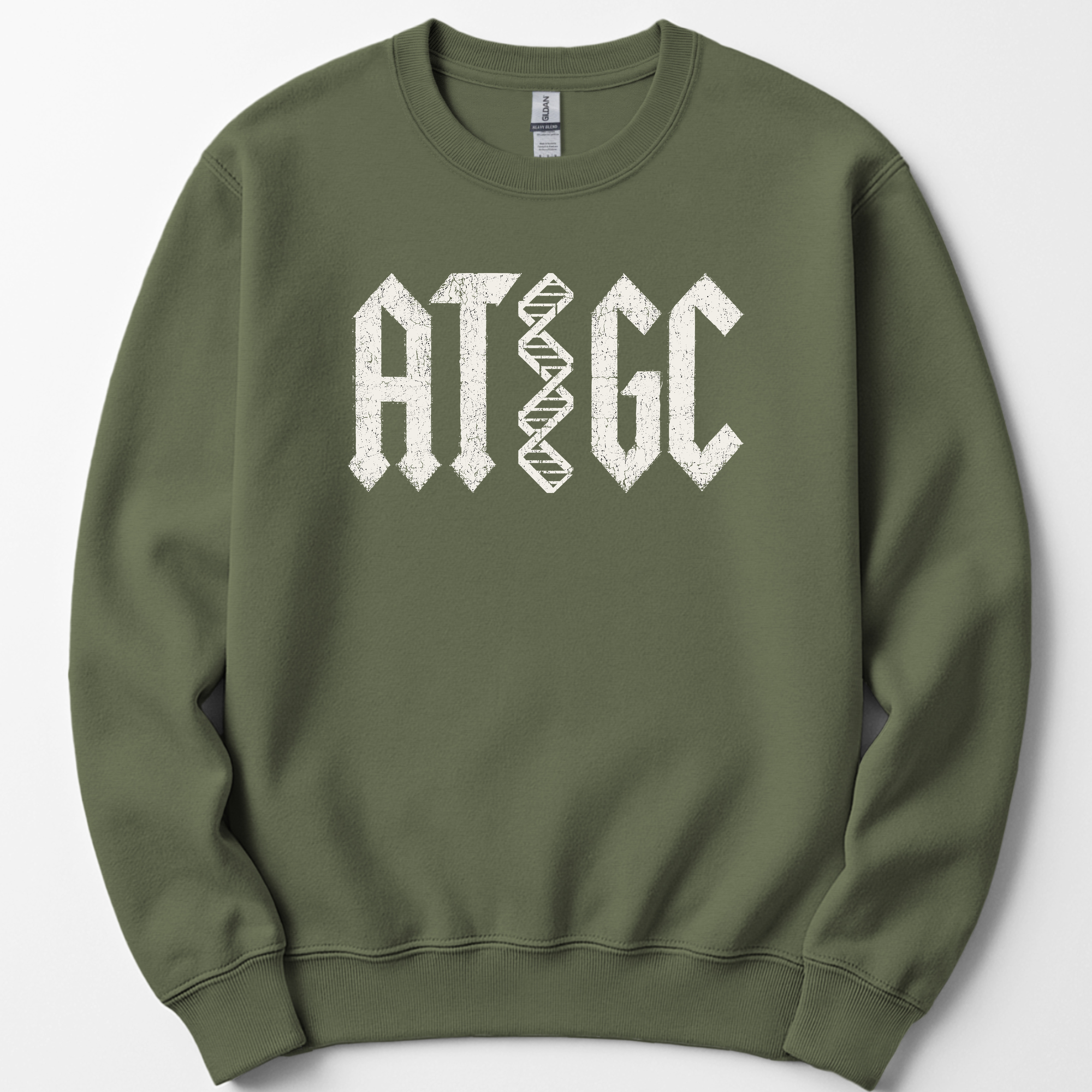 ATGC Molecular Biology sweatshirt — Military Green