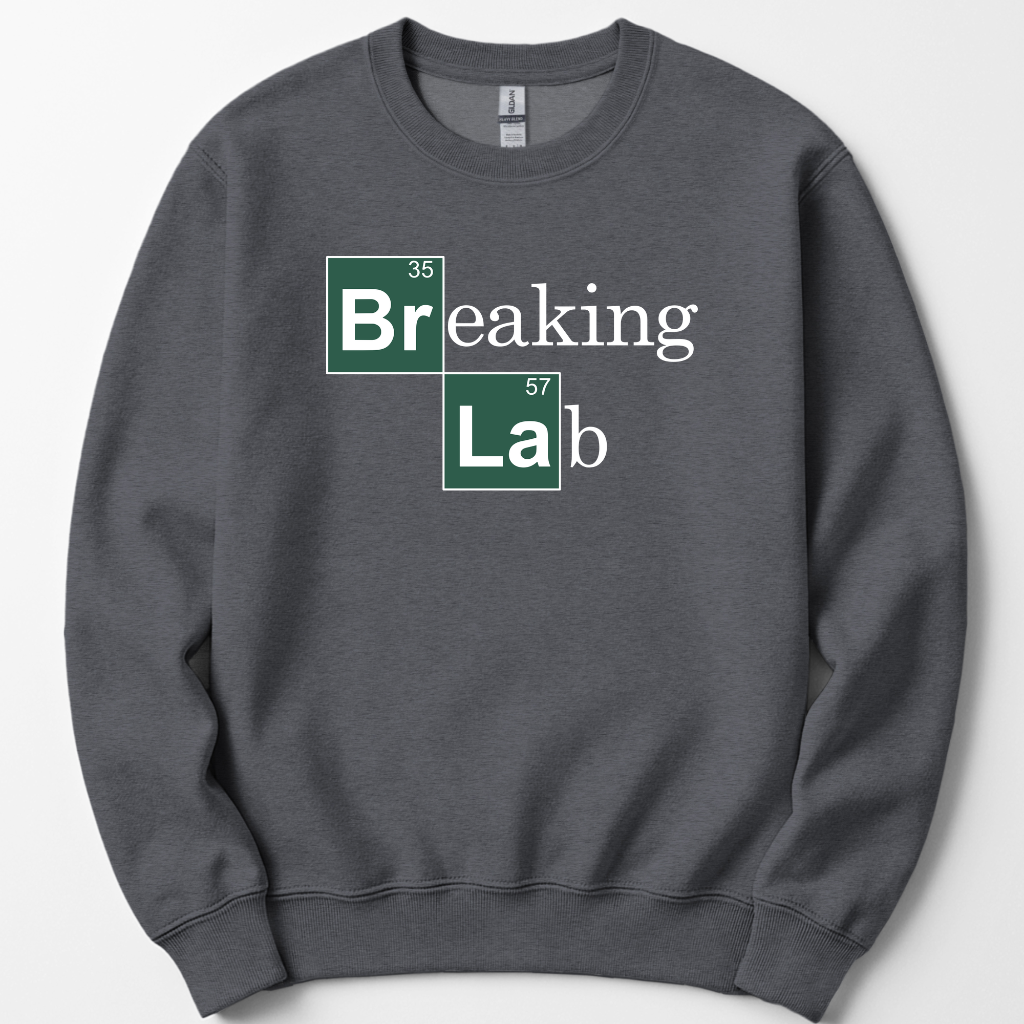Breaking Lab sweatshirt — Dark Heather