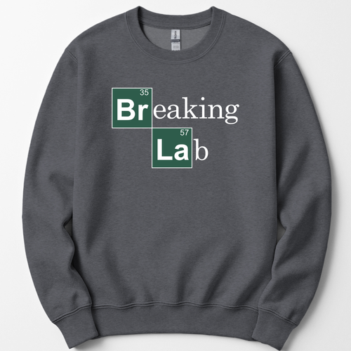 Breaking Lab sweatshirt — Dark Heather