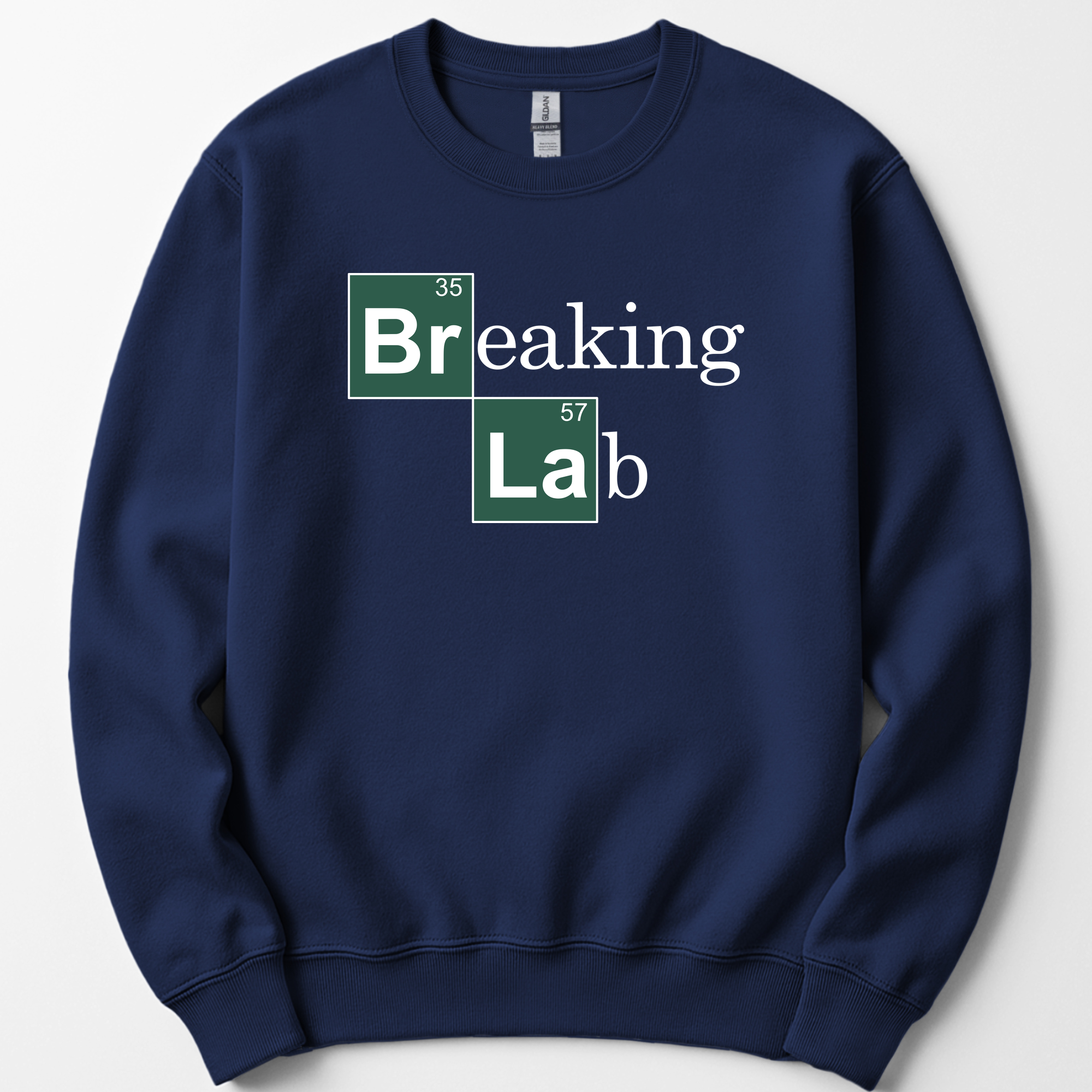 Breaking Lab sweatshirt — Navy
