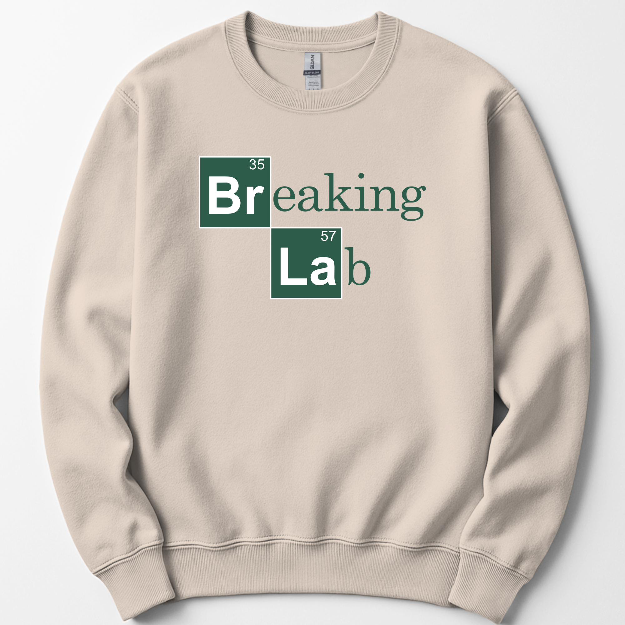 Breaking Lab sweatshirt — Sand