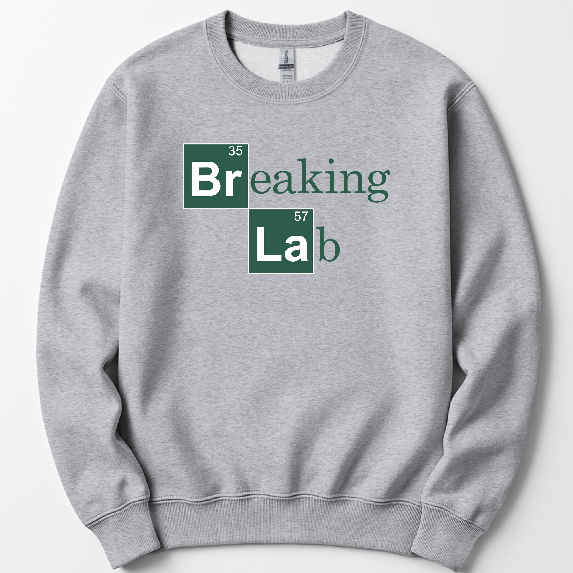 Breaking Lab sweatshirt — Sport Grey