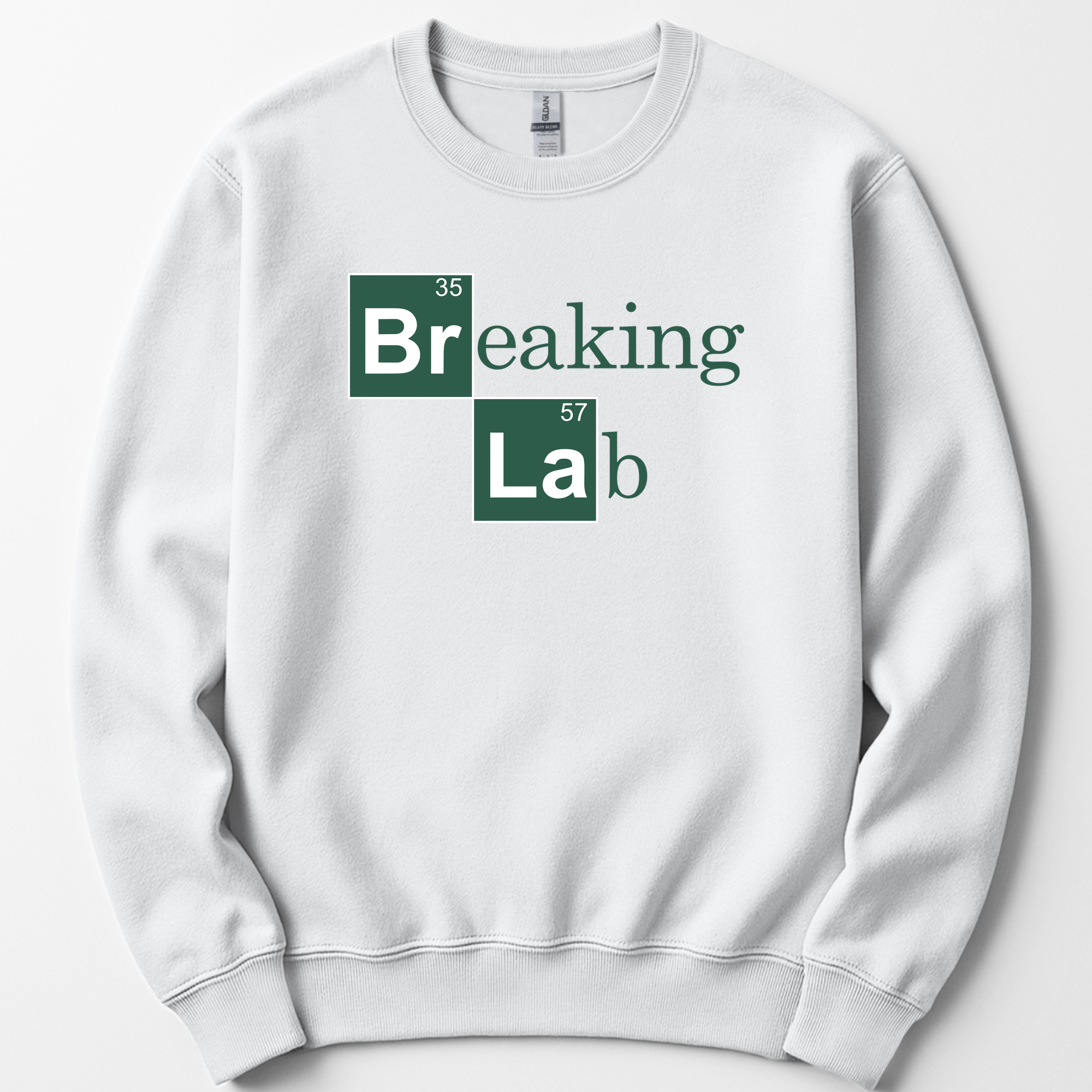 Breaking Lab sweatshirt — White