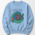 Cellfie sweatshirt — Light Blue