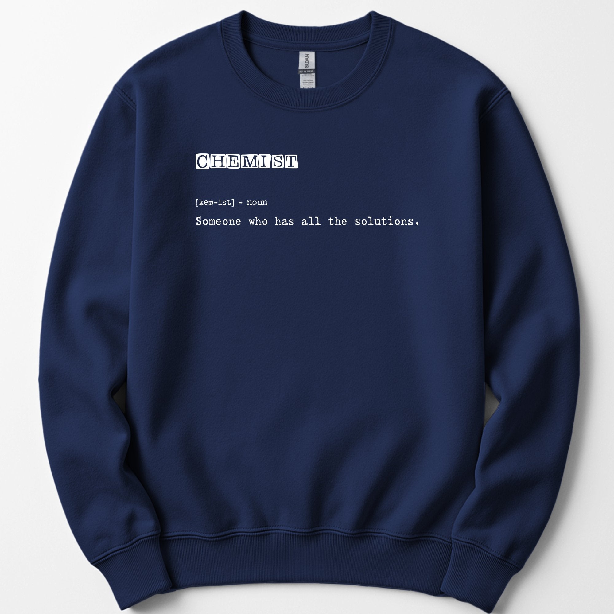 Chemist Definition sweatshirt — Navy