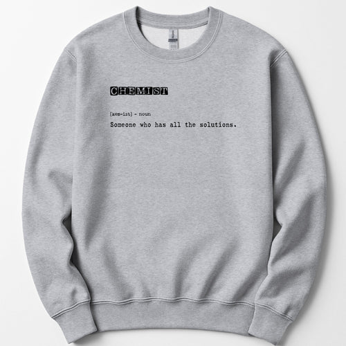 Chemist Definition sweatshirt — Sport Grey
