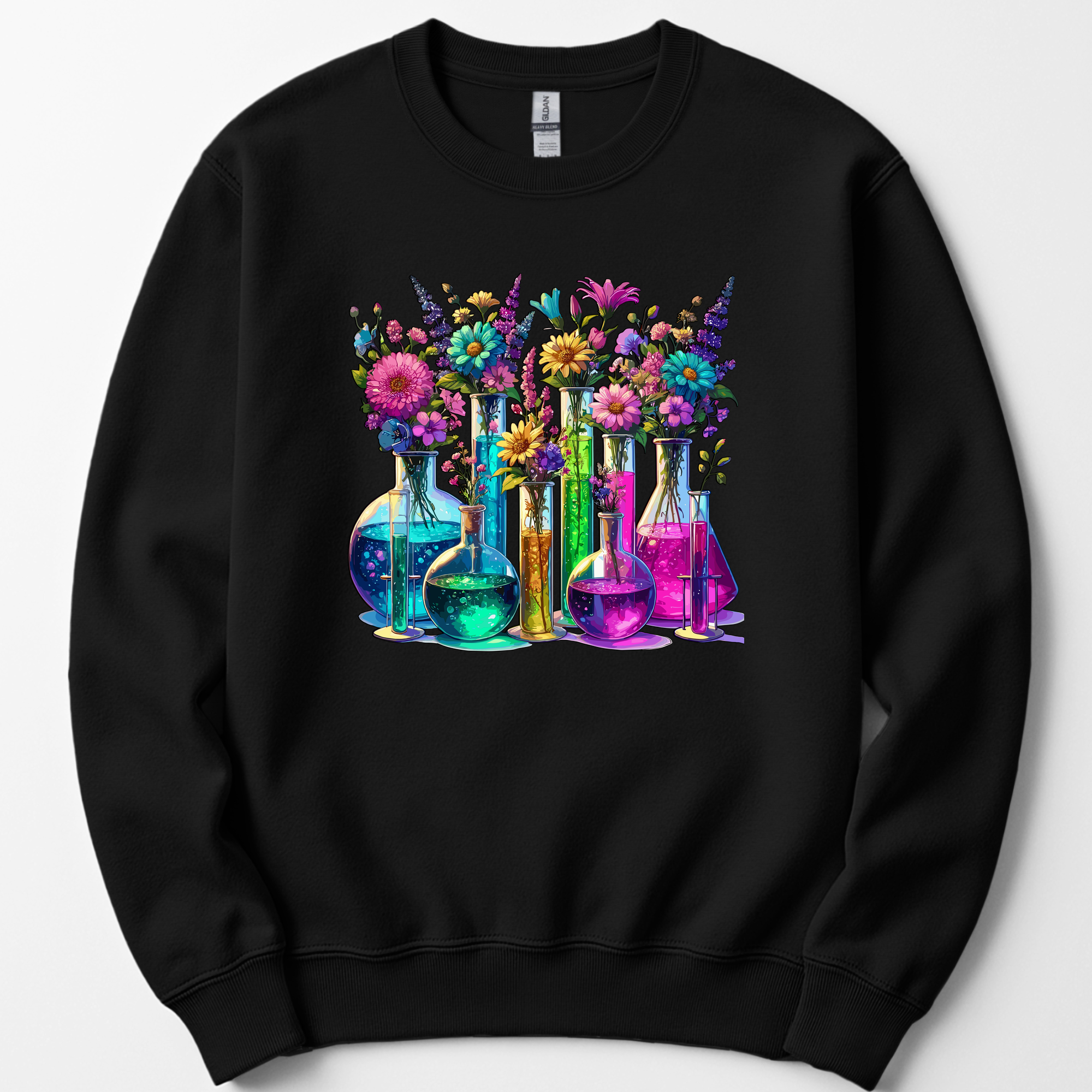 Chemistry Garden sweatshirt — Black