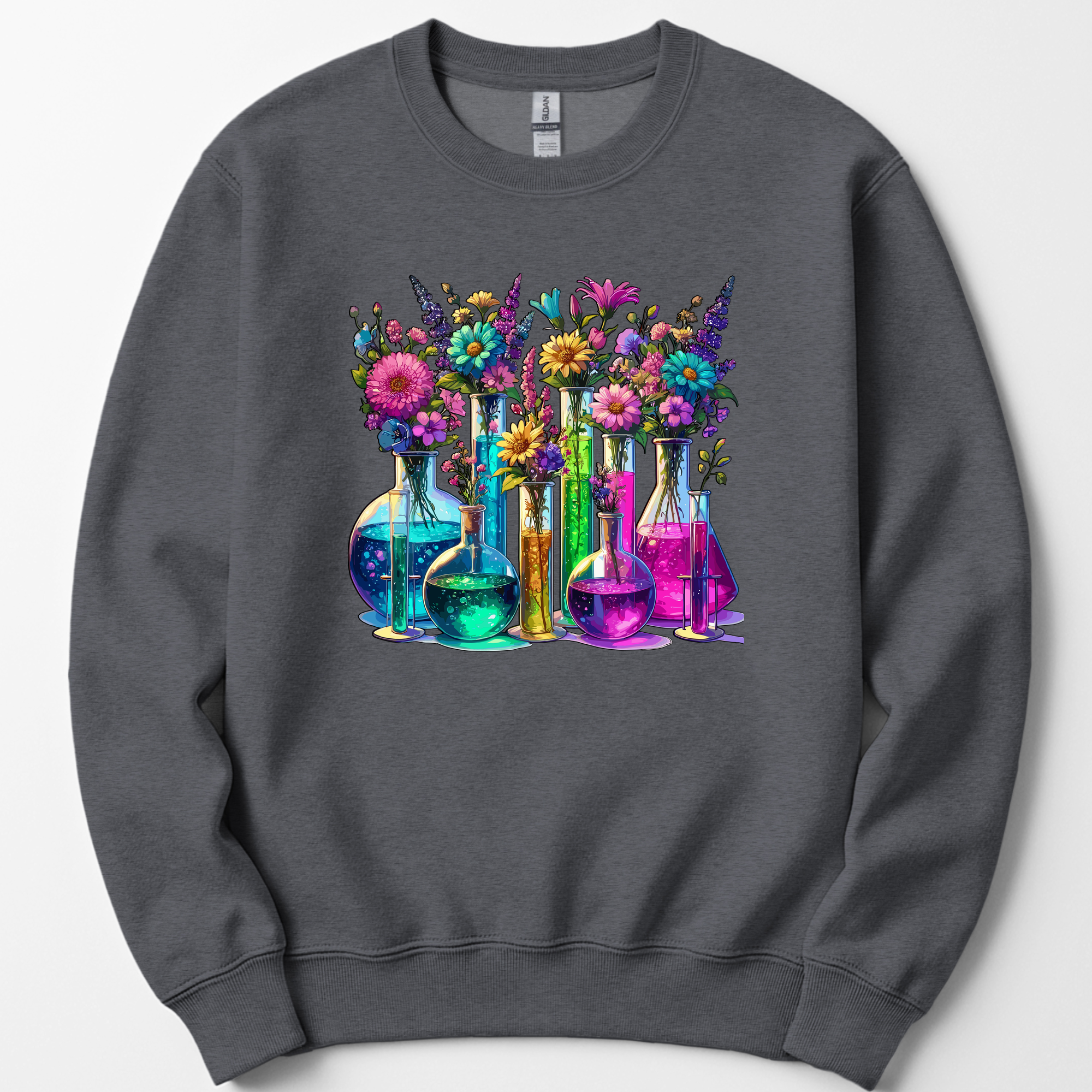 Chemistry Garden sweatshirt — Dark Heather