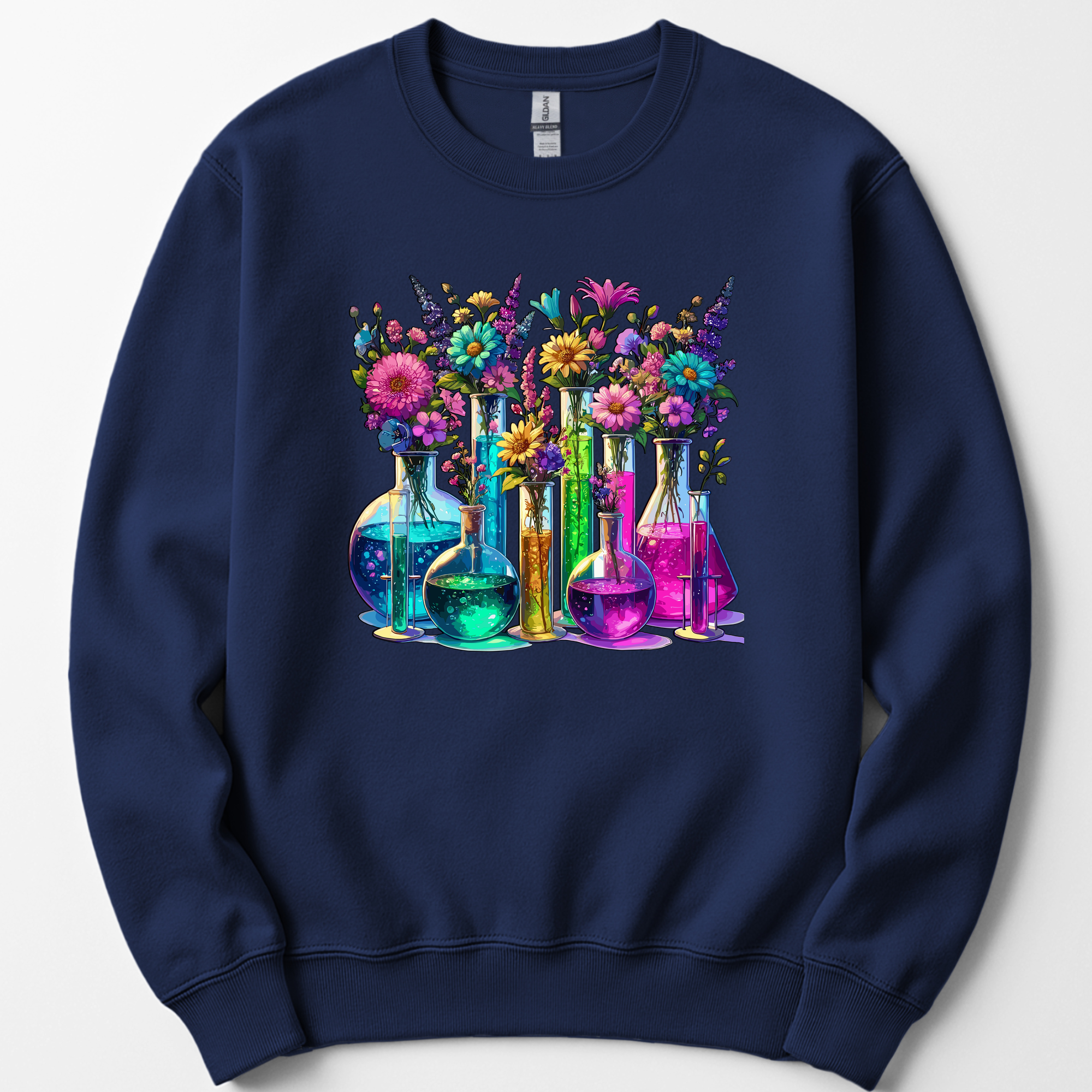 Chemistry Garden sweatshirt — Navy