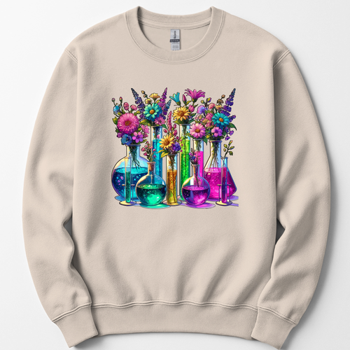 Chemistry Garden sweatshirt — Sand