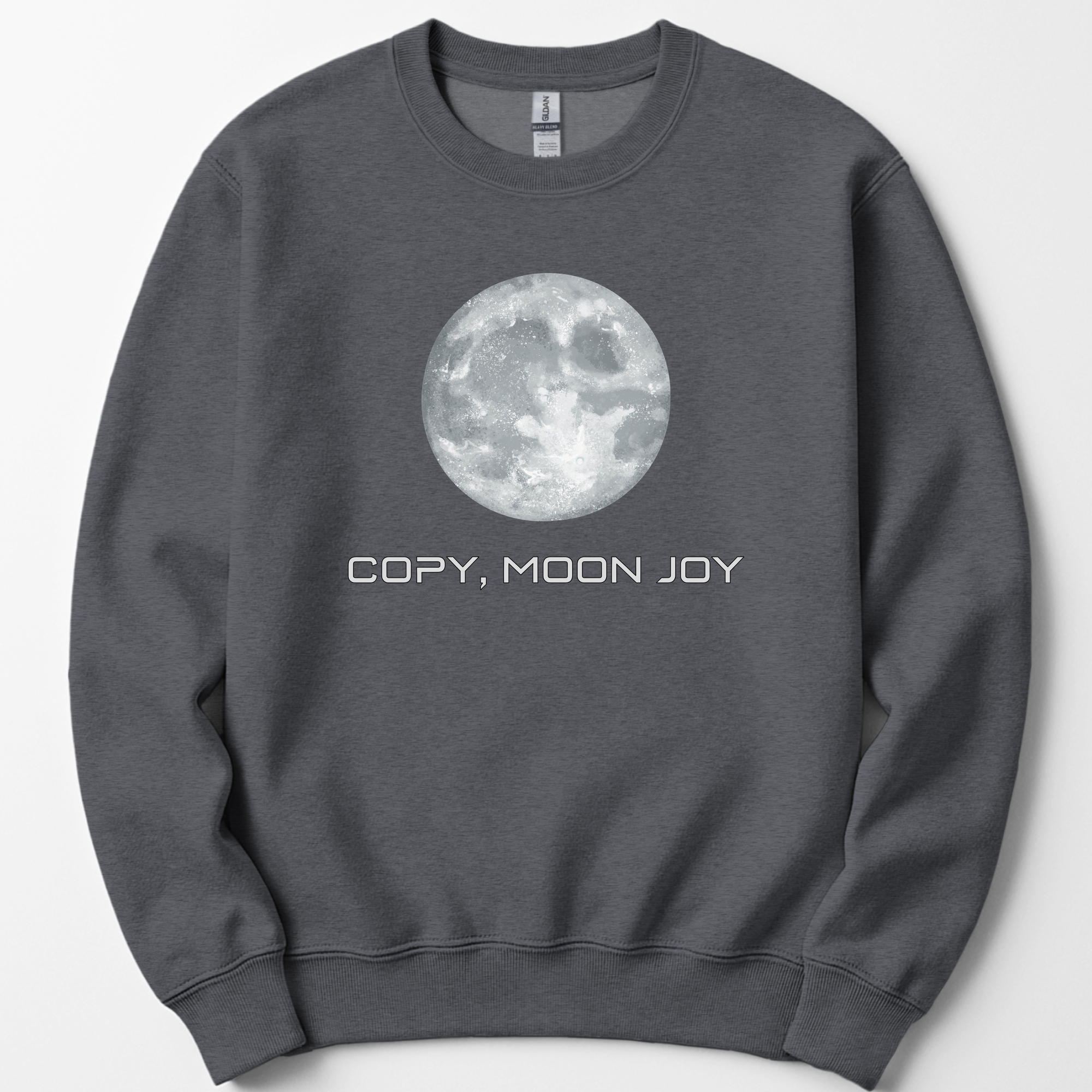 Copy, Moon Joy sweatshirt — Dark Heather