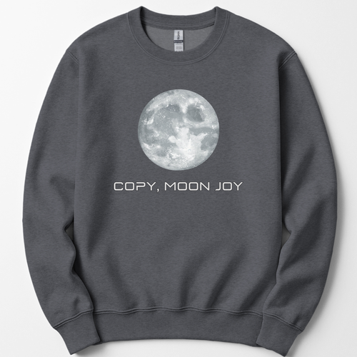 Copy, Moon Joy sweatshirt — Dark Heather