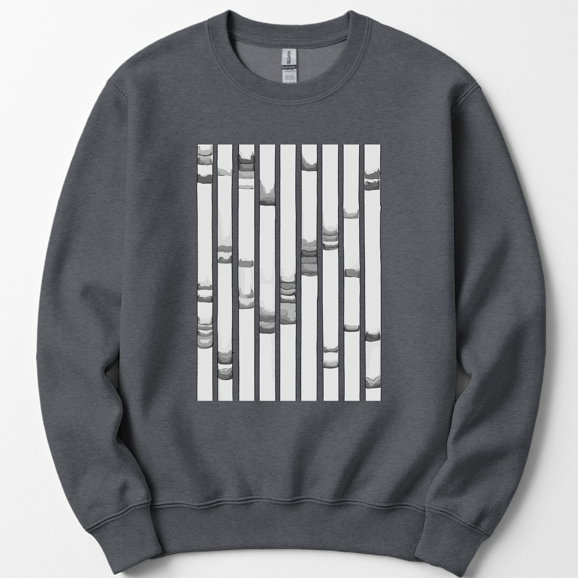 DNA Analysis sweatshirt — Dark Heather