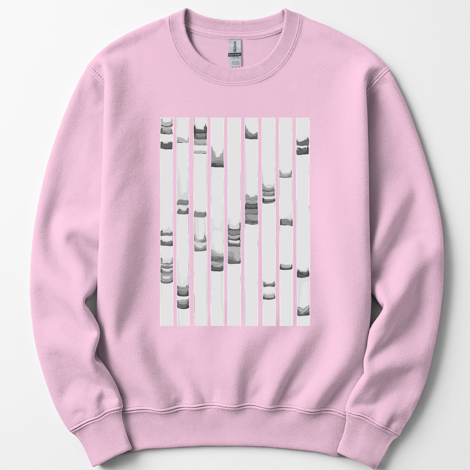 DNA Analysis sweatshirt — Light Pink