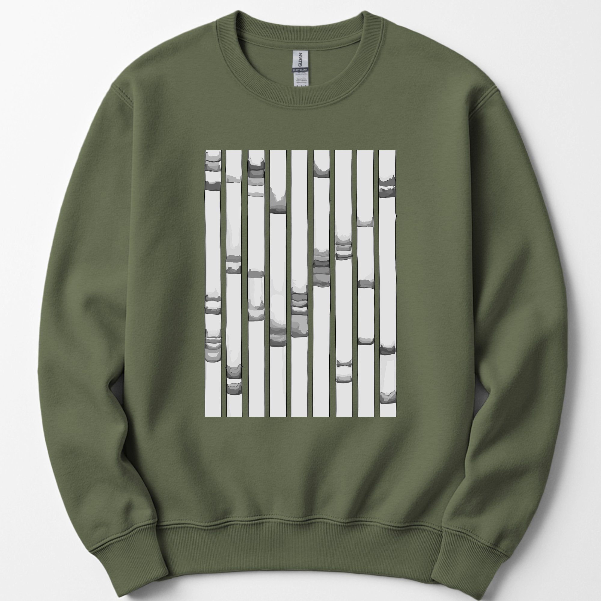 DNA Analysis sweatshirt — Military Green