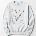 DNA Analysis sweatshirt — White