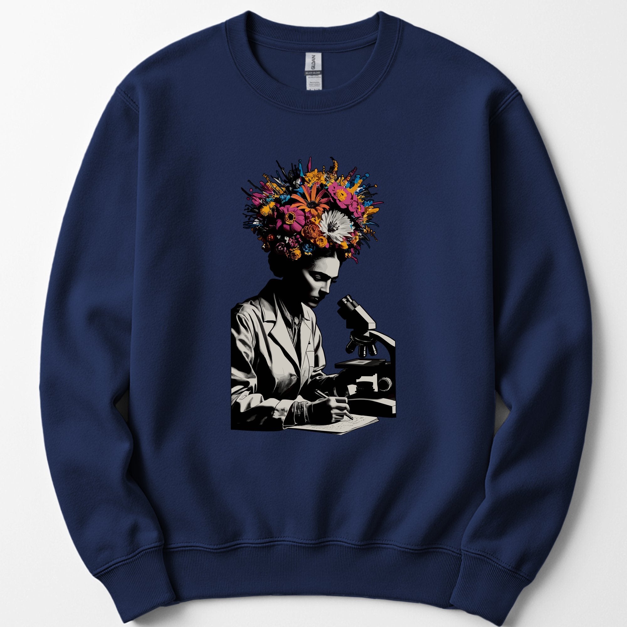 Flowering Minds sweatshirt — Navy