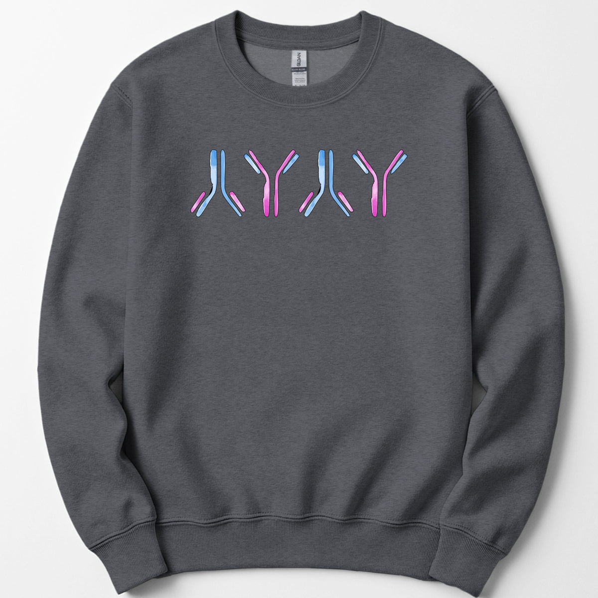 IgG Antibodies sweatshirt — Dark Heather