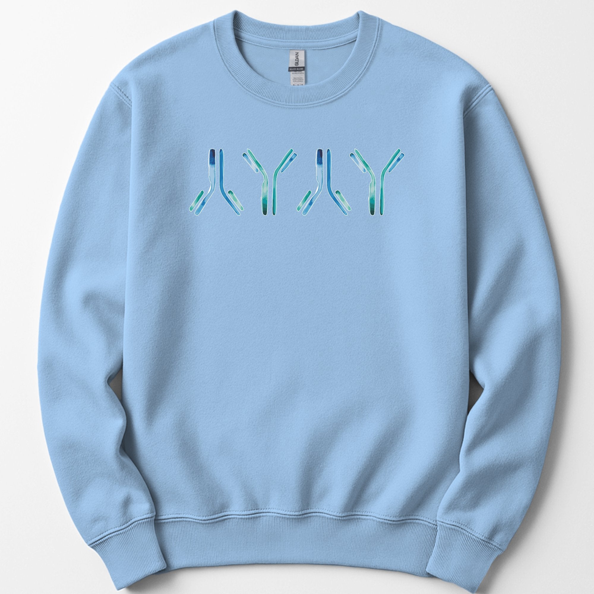 IgG Antibodies sweatshirt — Light Blue