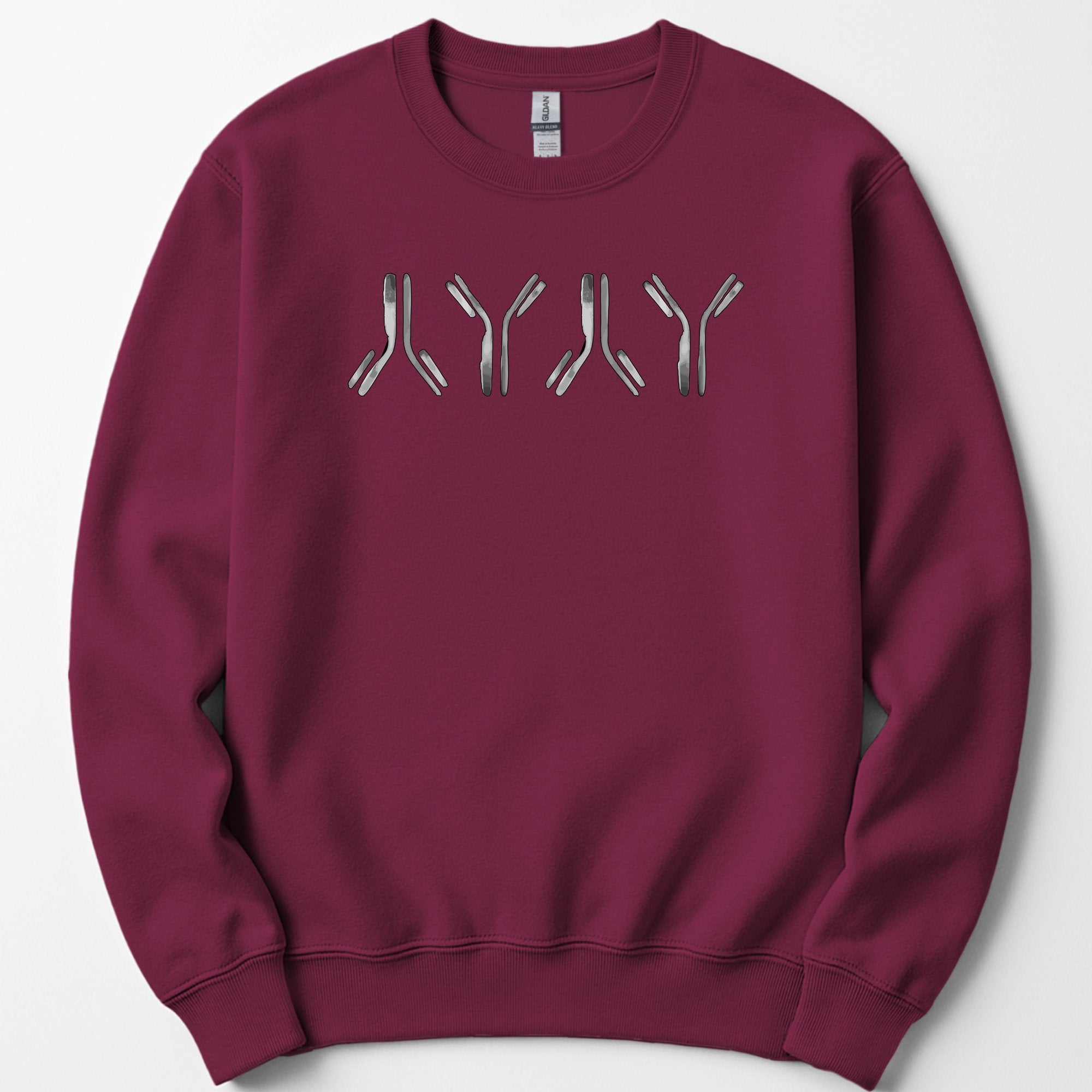 IgG Antibodies sweatshirt — Maroon