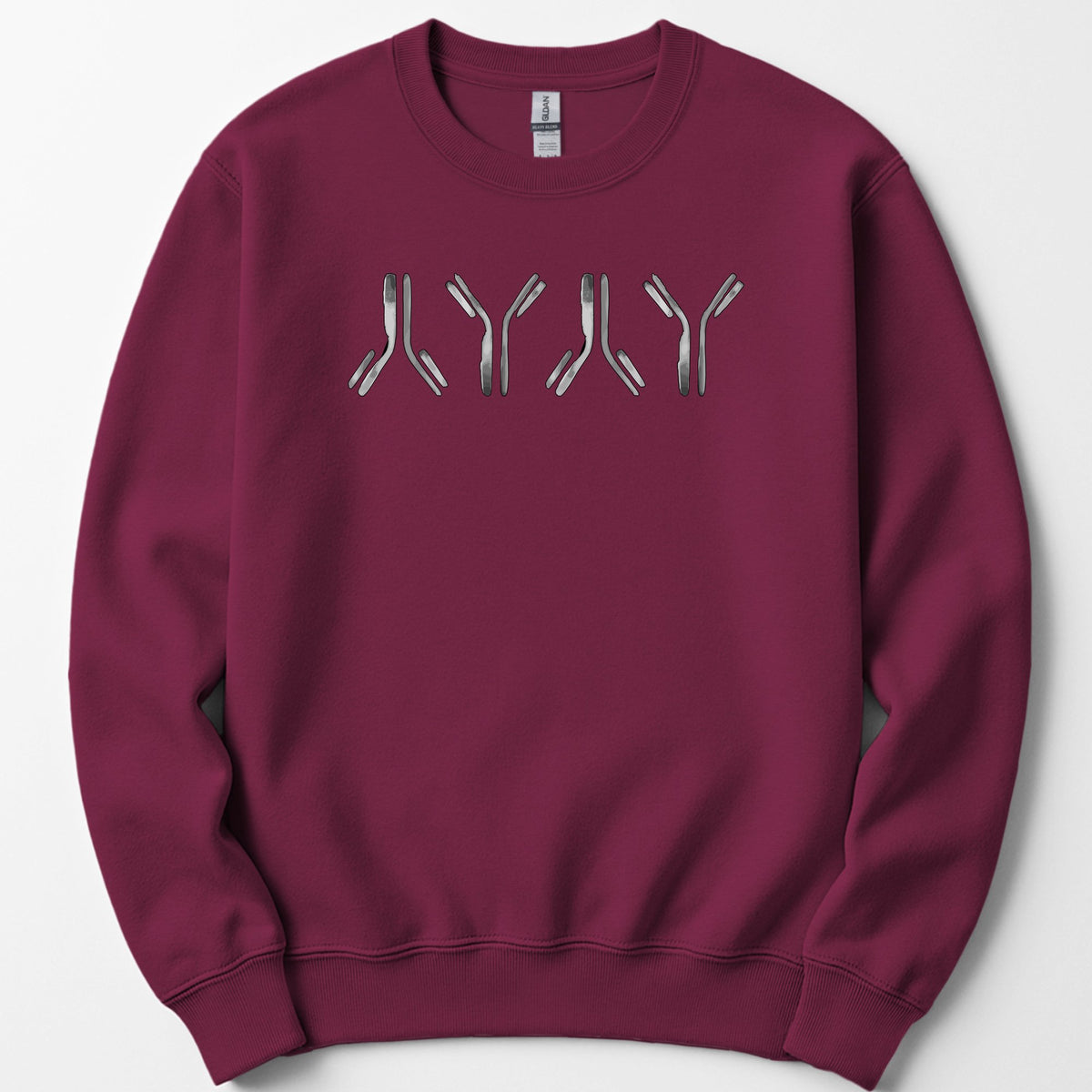 IgG Antibodies sweatshirt — Maroon