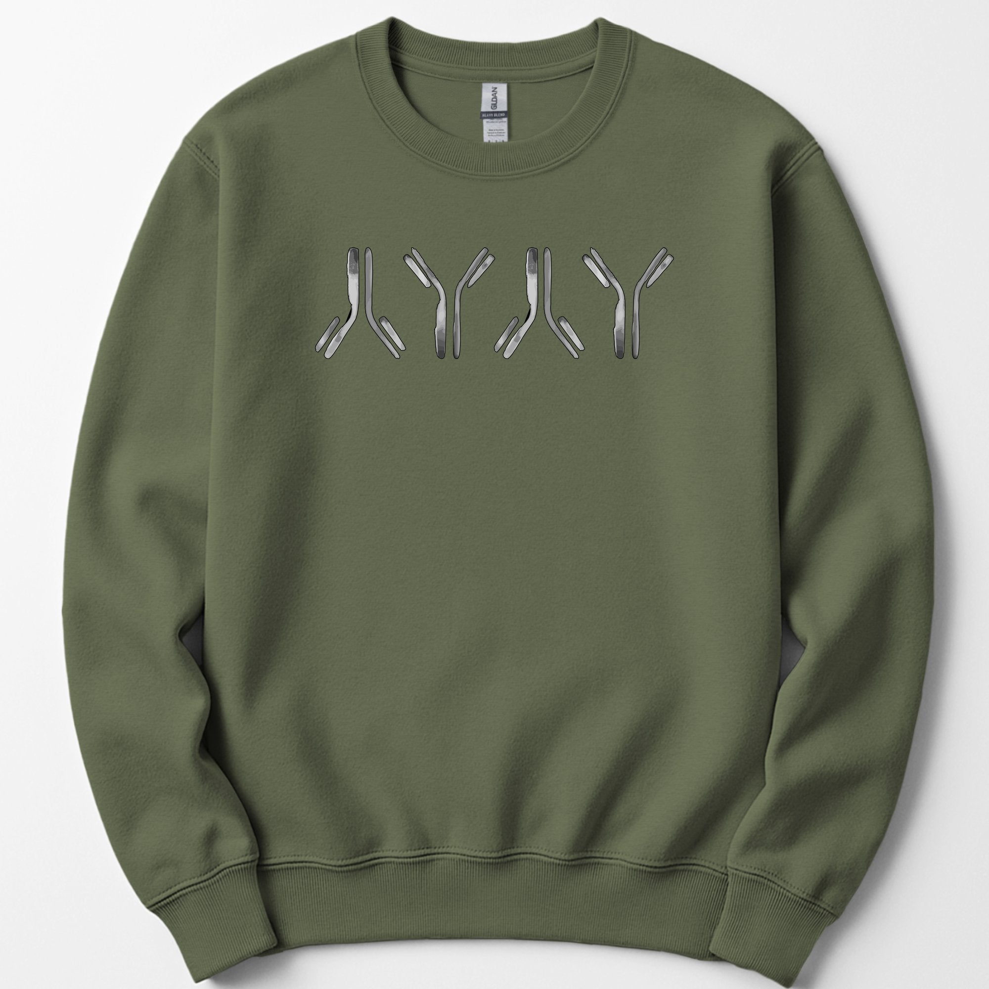 IgG Antibodies sweatshirt — Military Green