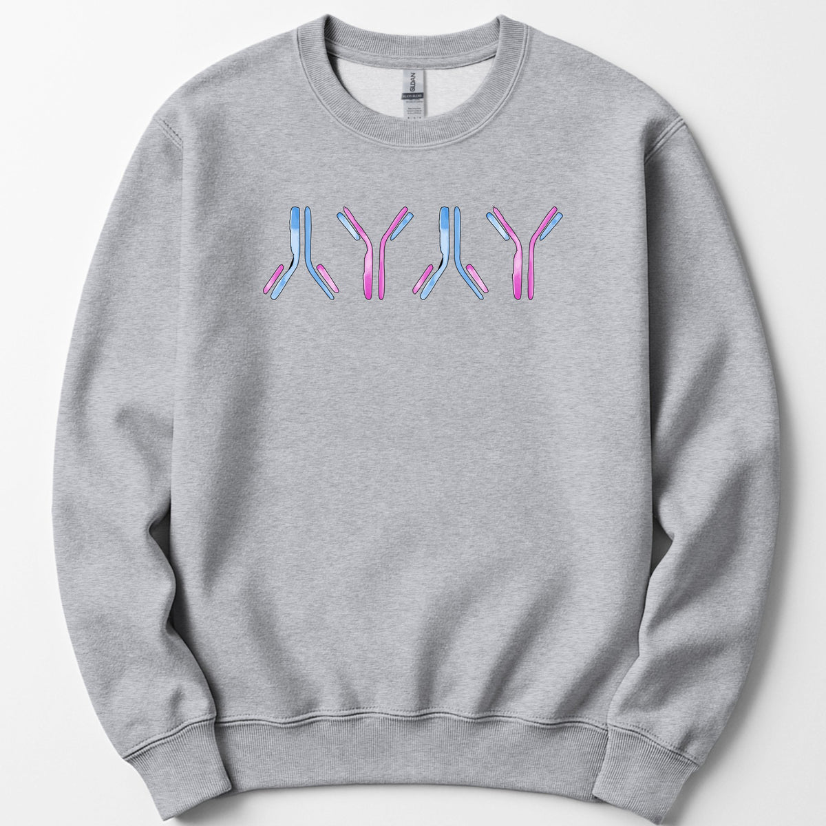 IgG Antibodies sweatshirt — Sport Grey