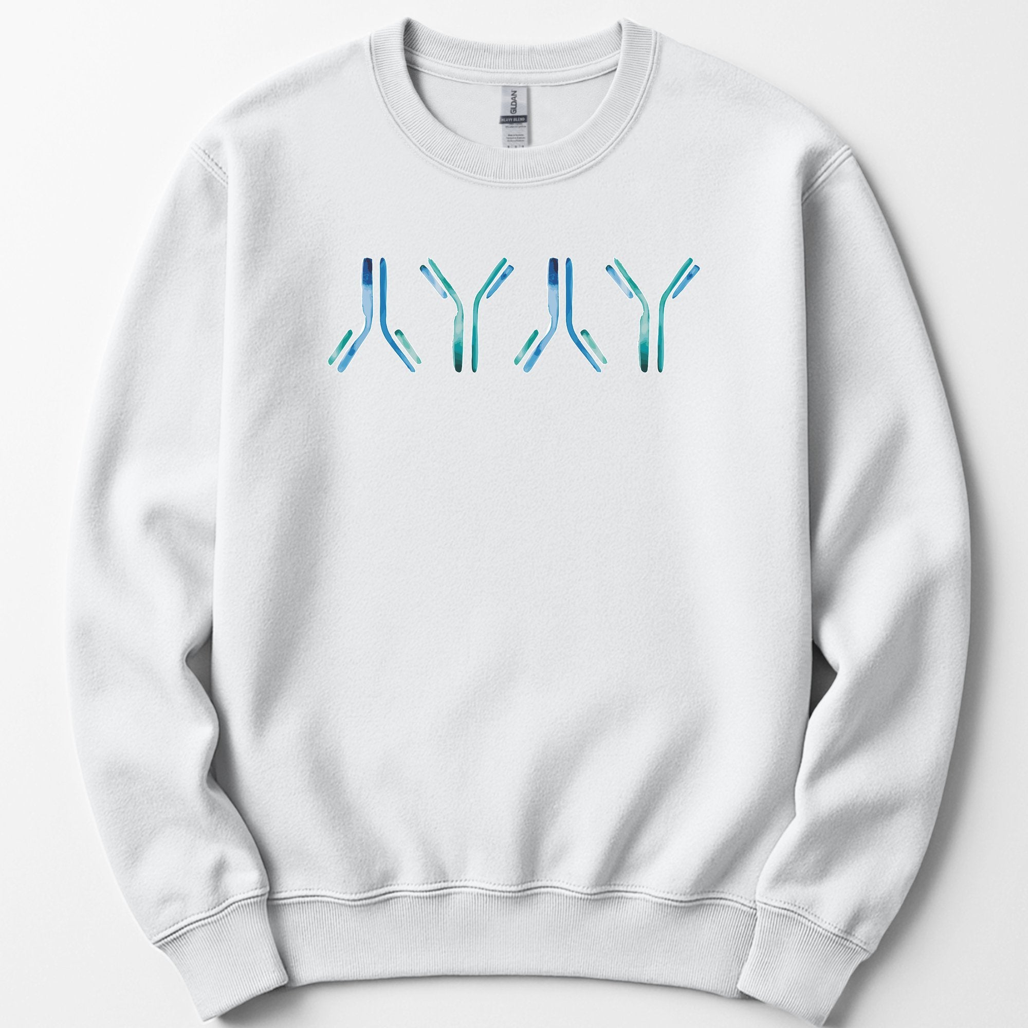 IgG Antibodies sweatshirt — White