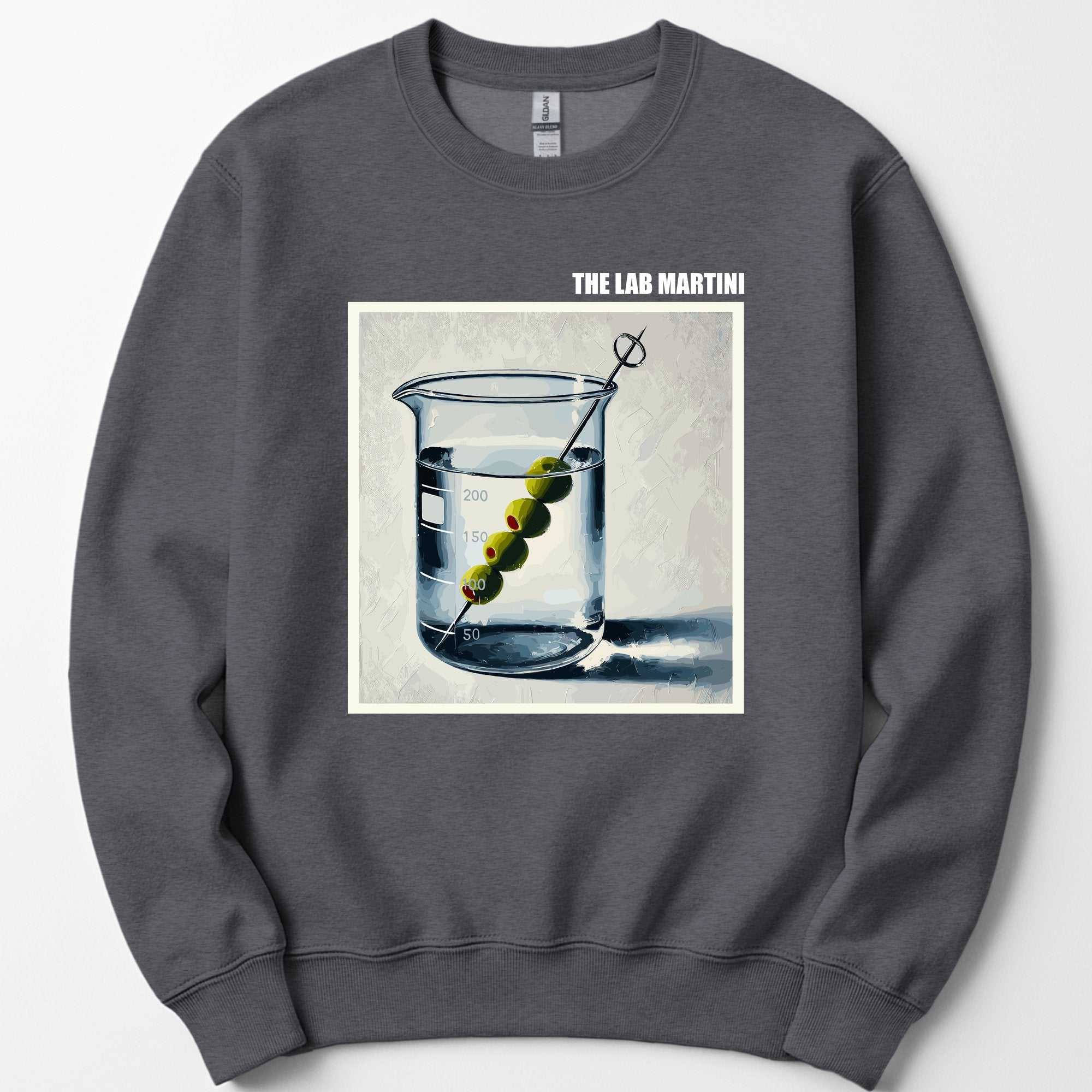 The Lab Martini sweatshirt — Dark Heather