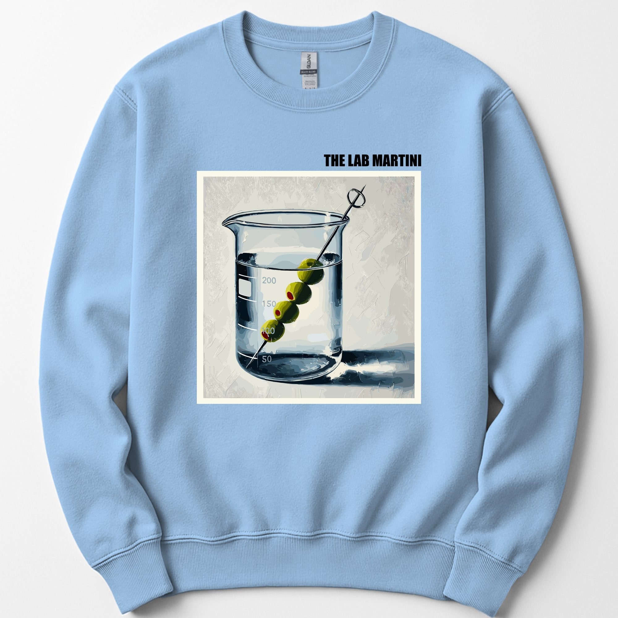 The Lab Martini sweatshirt — Light Blue