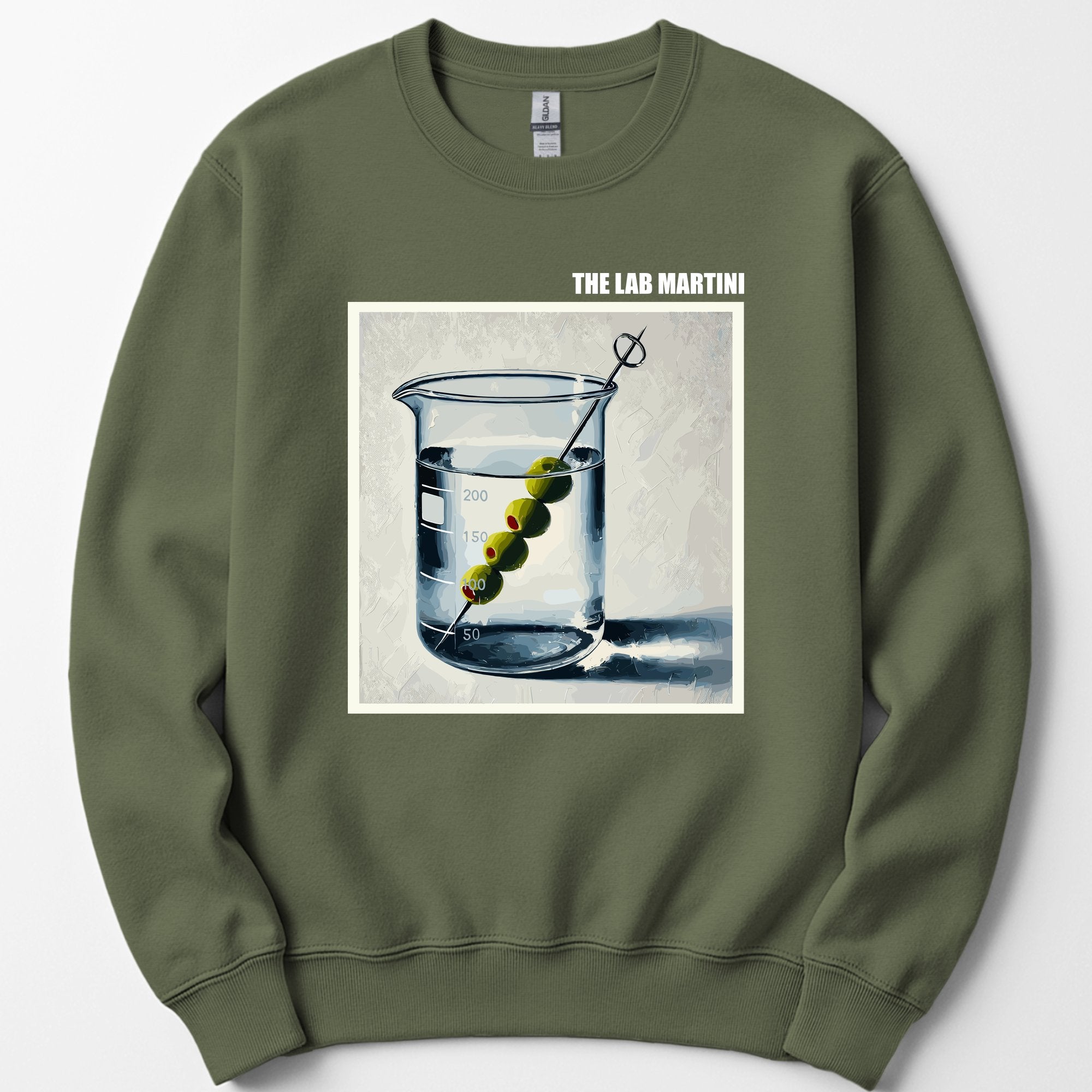 The Lab Martini sweatshirt — Military Green