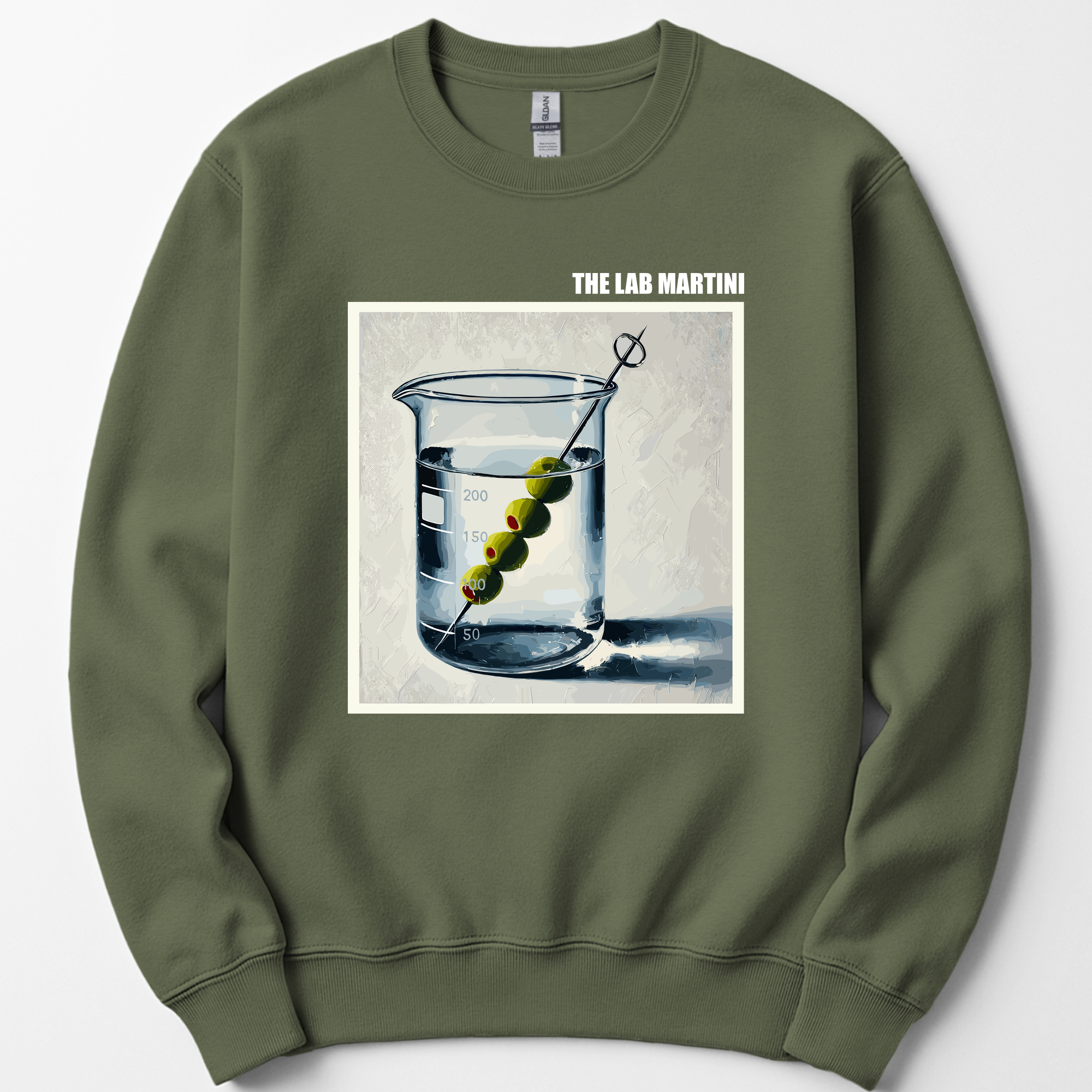 The Lab Martini sweatshirt — Military Green
