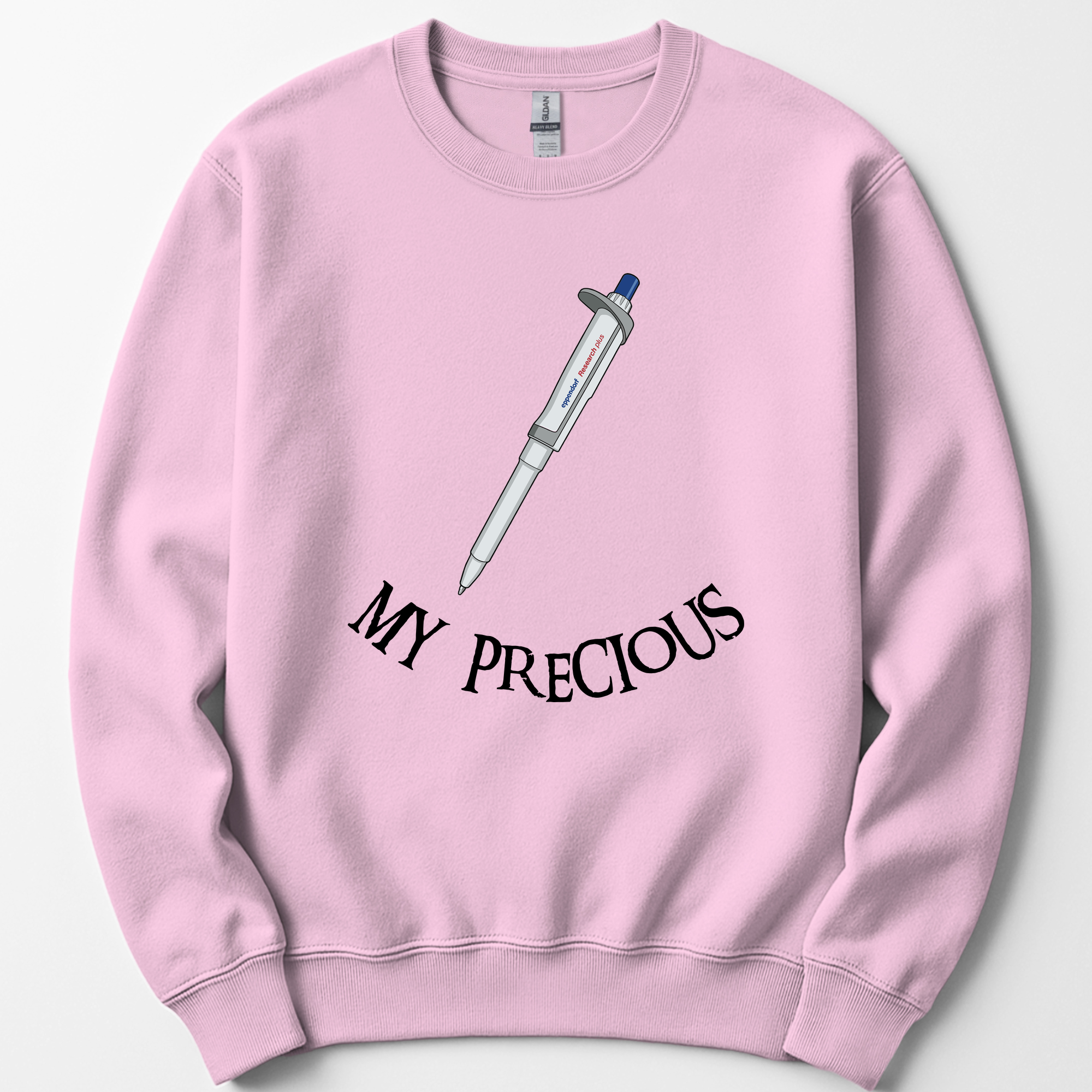 My Precious Lab Pen sweatshirt — Light Pink