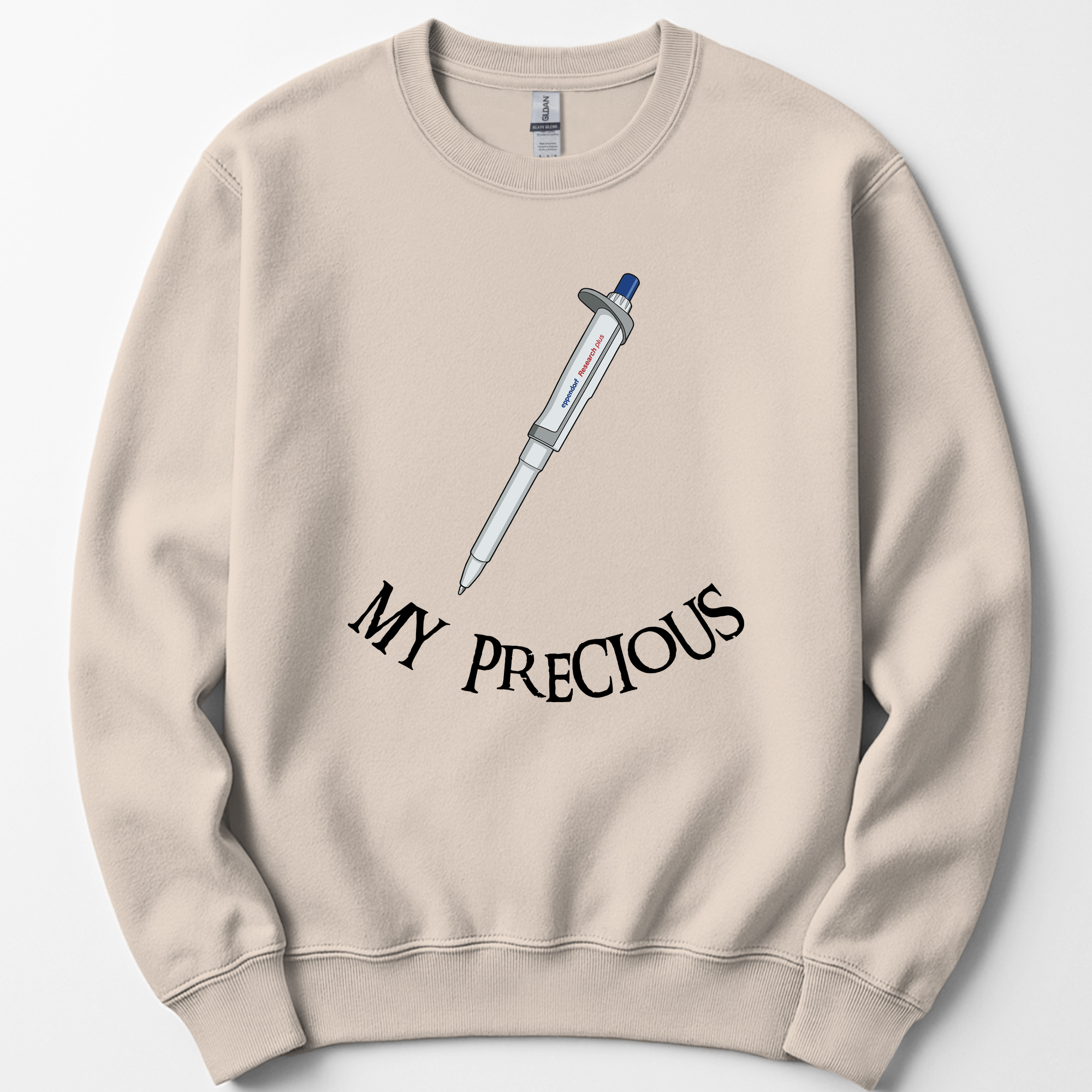 My Precious Lab Pen sweatshirt — Sand