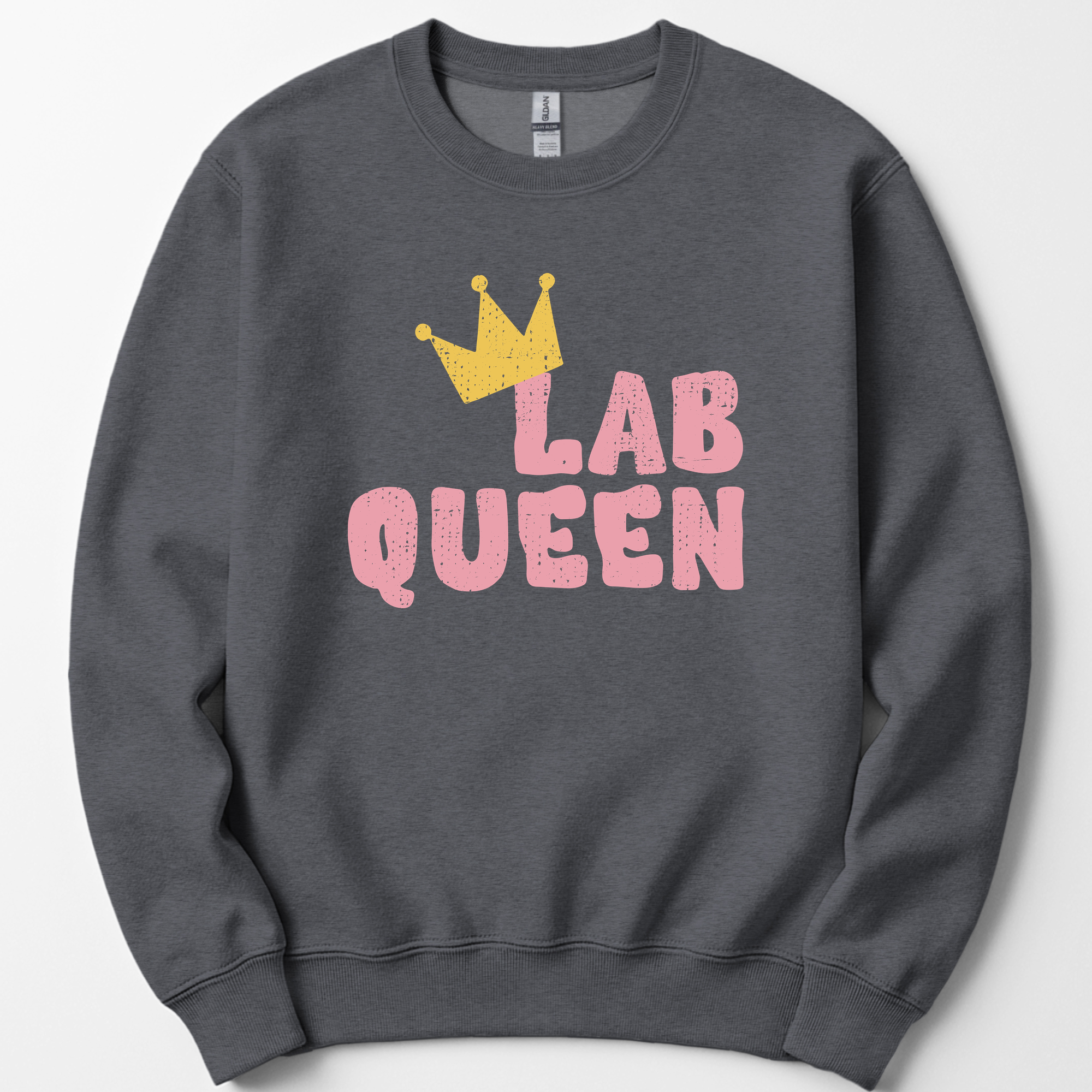 Lab Queen sweatshirt — Dark Heather