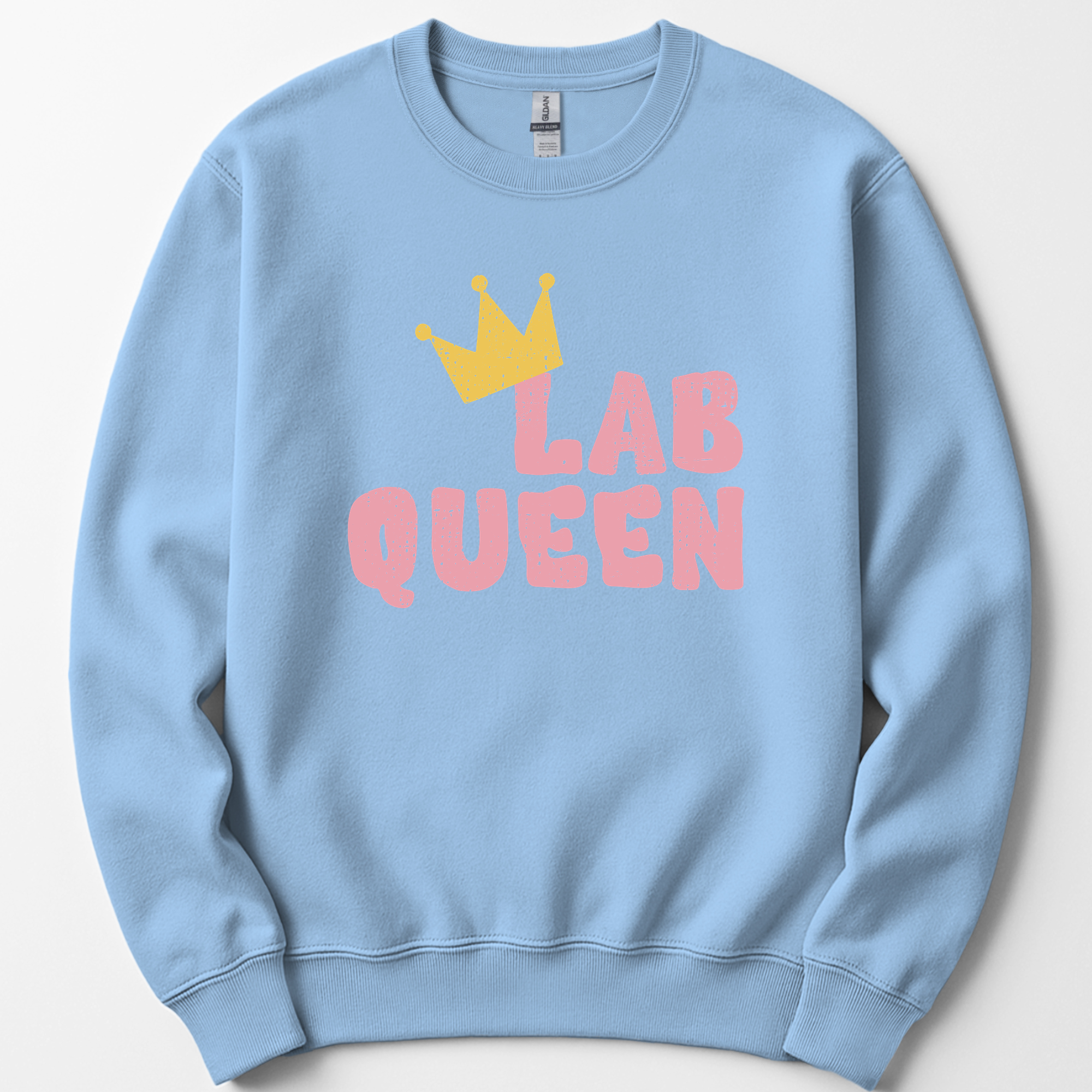 Lab Queen sweatshirt — Light Blue