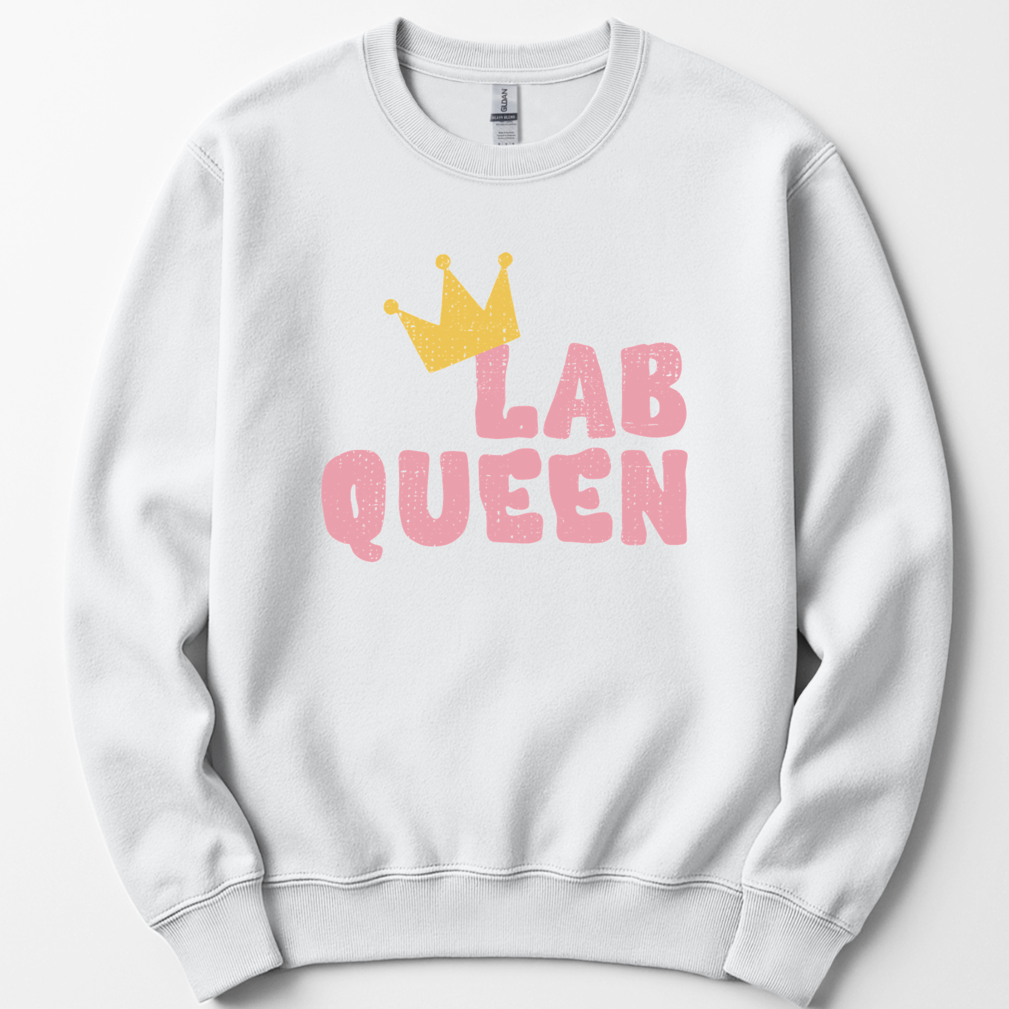 Lab Queen sweatshirt — White
