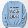 Lab Research Dogs sweatshirt — Light Blue