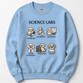 Lab Research Dogs sweatshirt — Light Blue