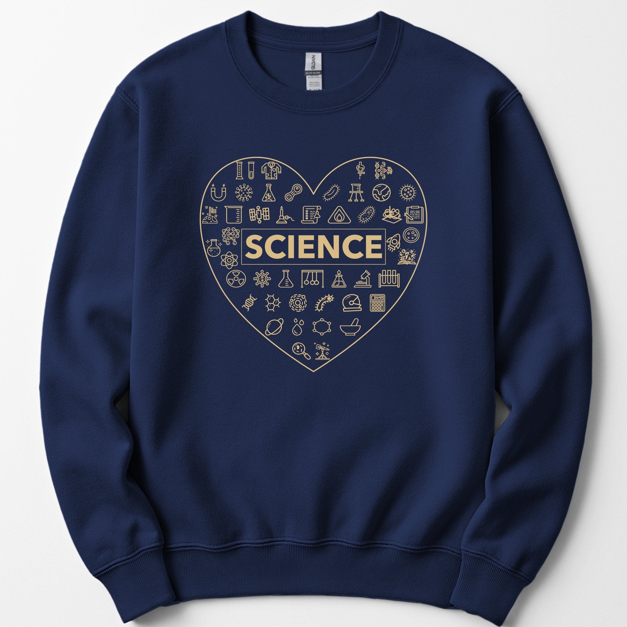 Love of Science sweatshirt — Navy