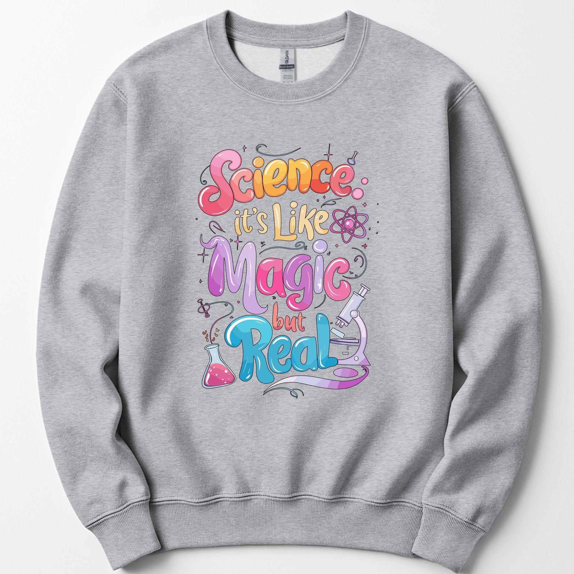 Magic of Science sweatshirt — Sport Grey
