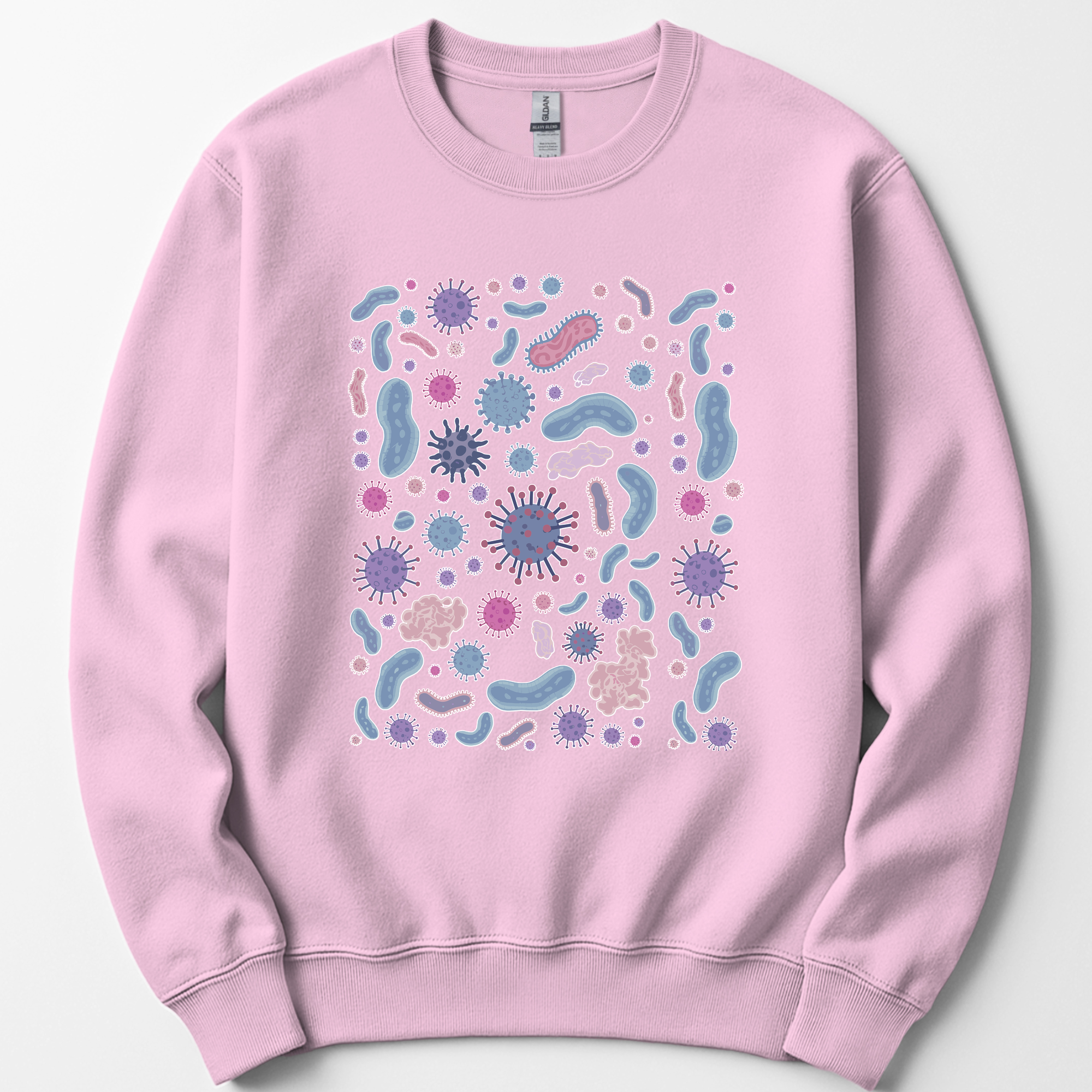 Microbiology sweatshirt — Light Pink