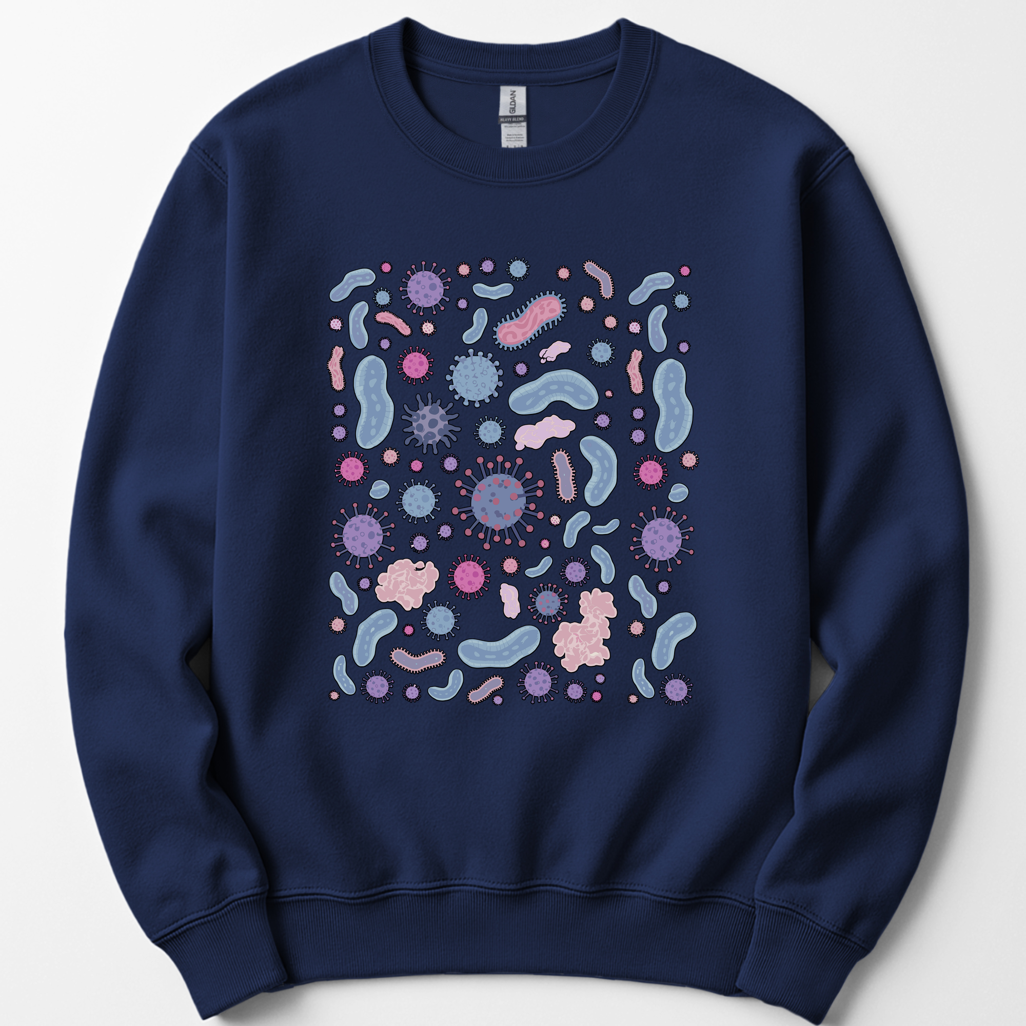 Microbiology sweatshirt — Navy