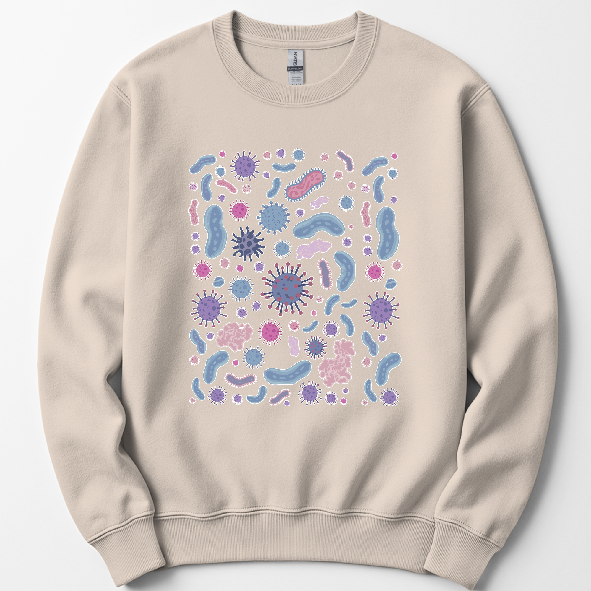 Microbiology sweatshirt — Sand