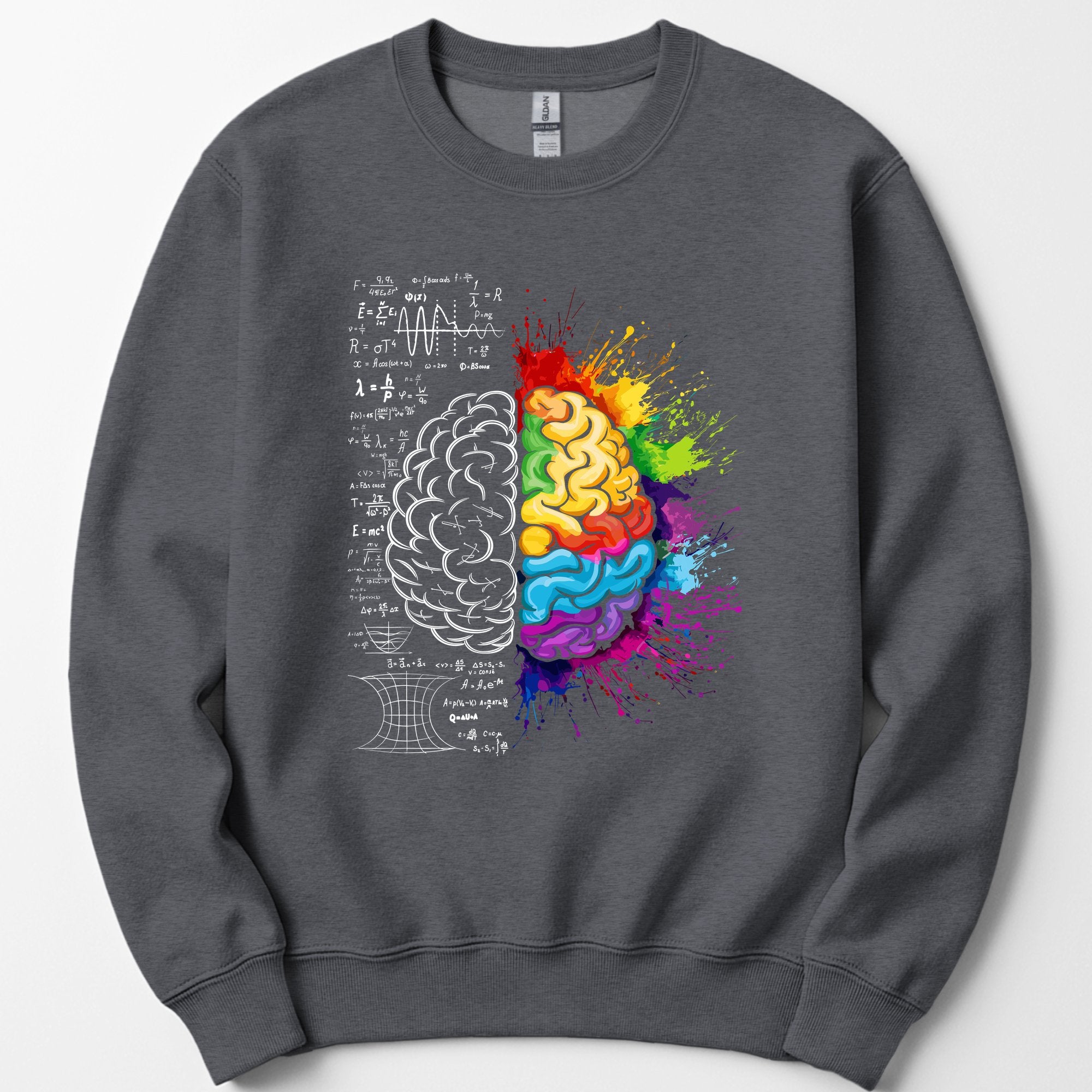 Mind's Duality sweatshirt — Dark Heather