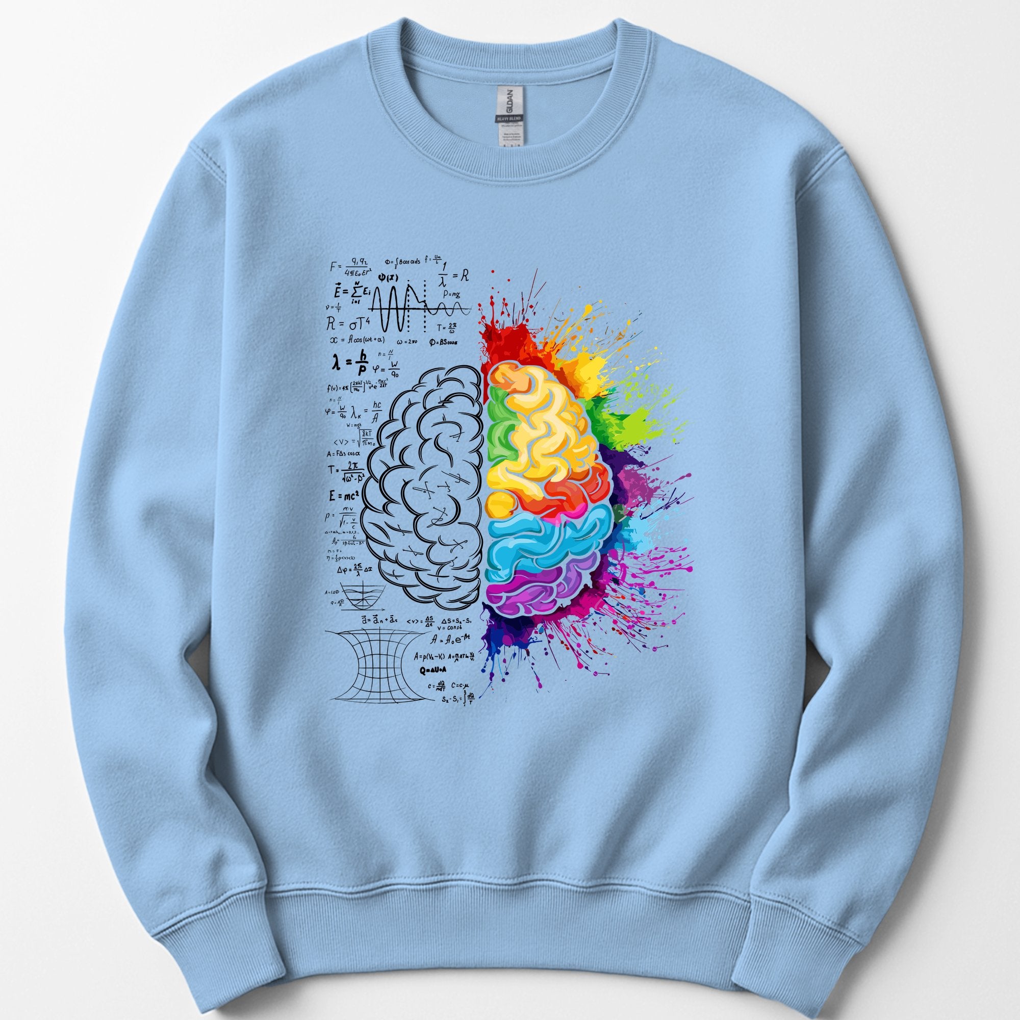 Mind's Duality sweatshirt — Light Blue