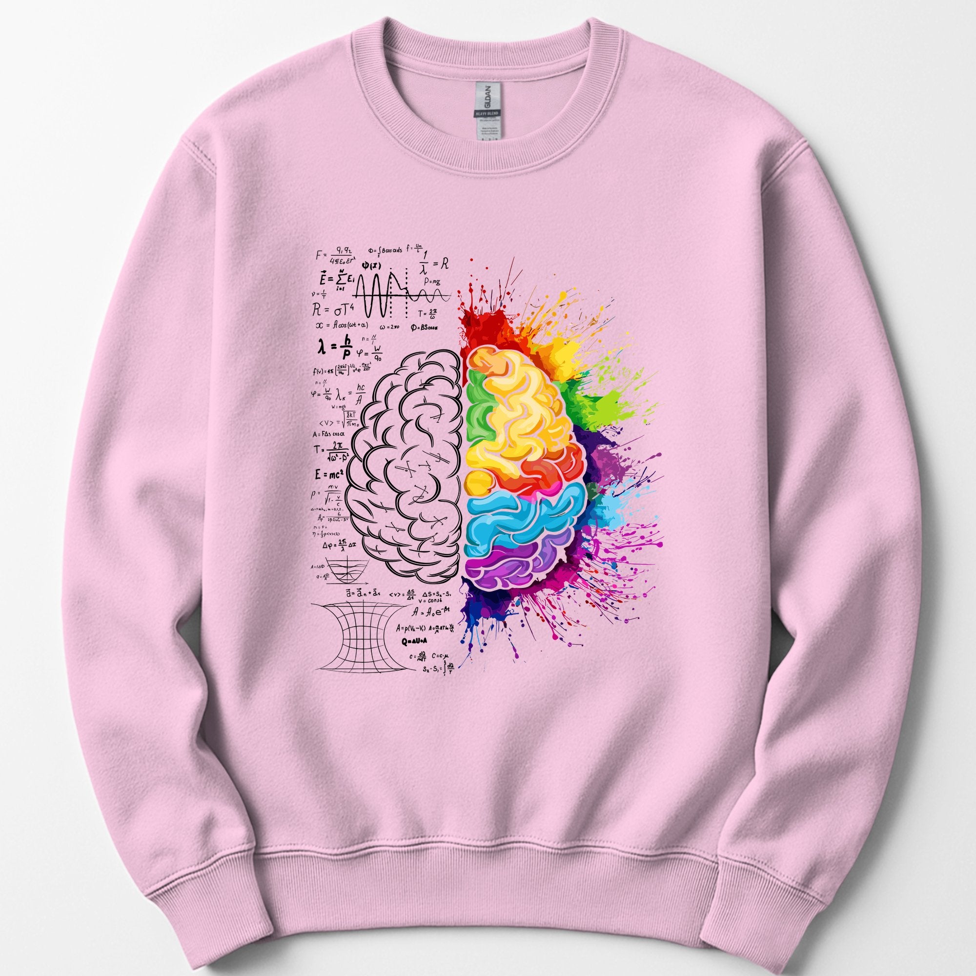 Mind's Duality sweatshirt — Light Pink