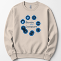 Mitosis Divide and Conquer sweatshirt — Sand
