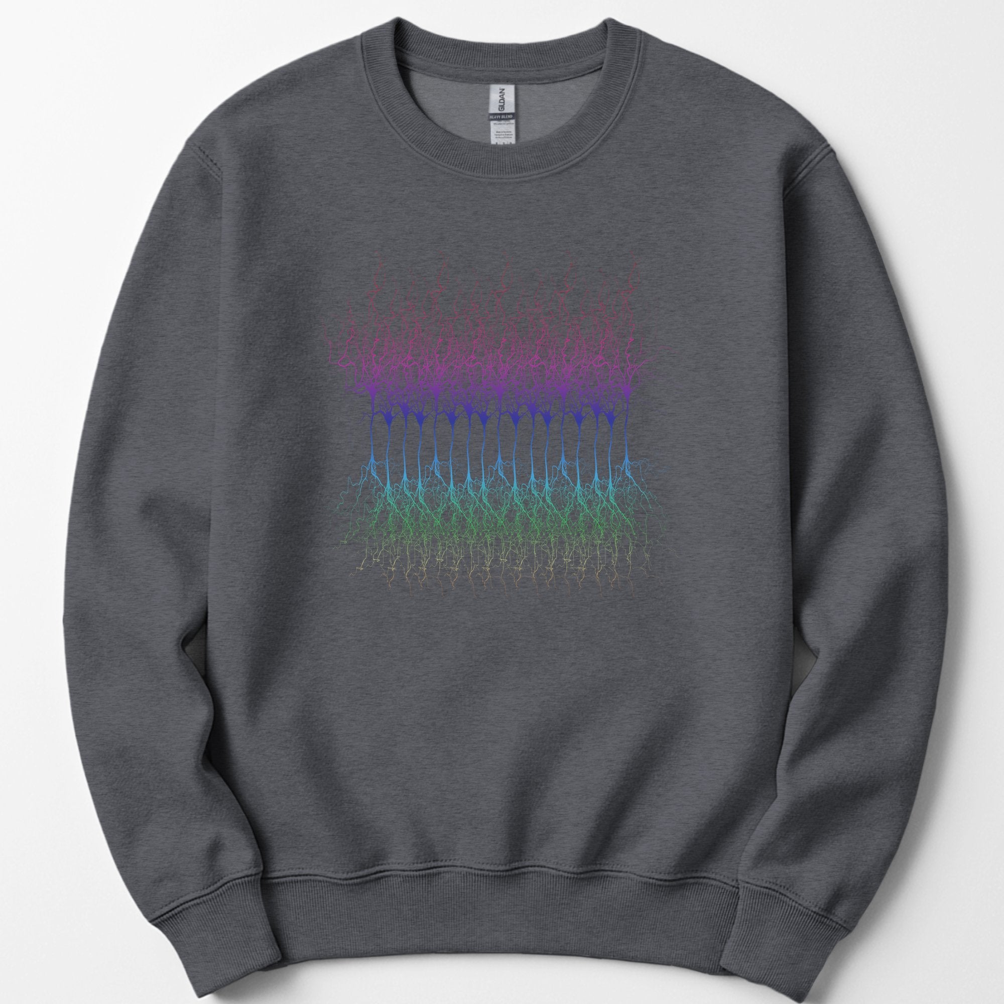 Neural Pathways sweatshirt — Dark Heather